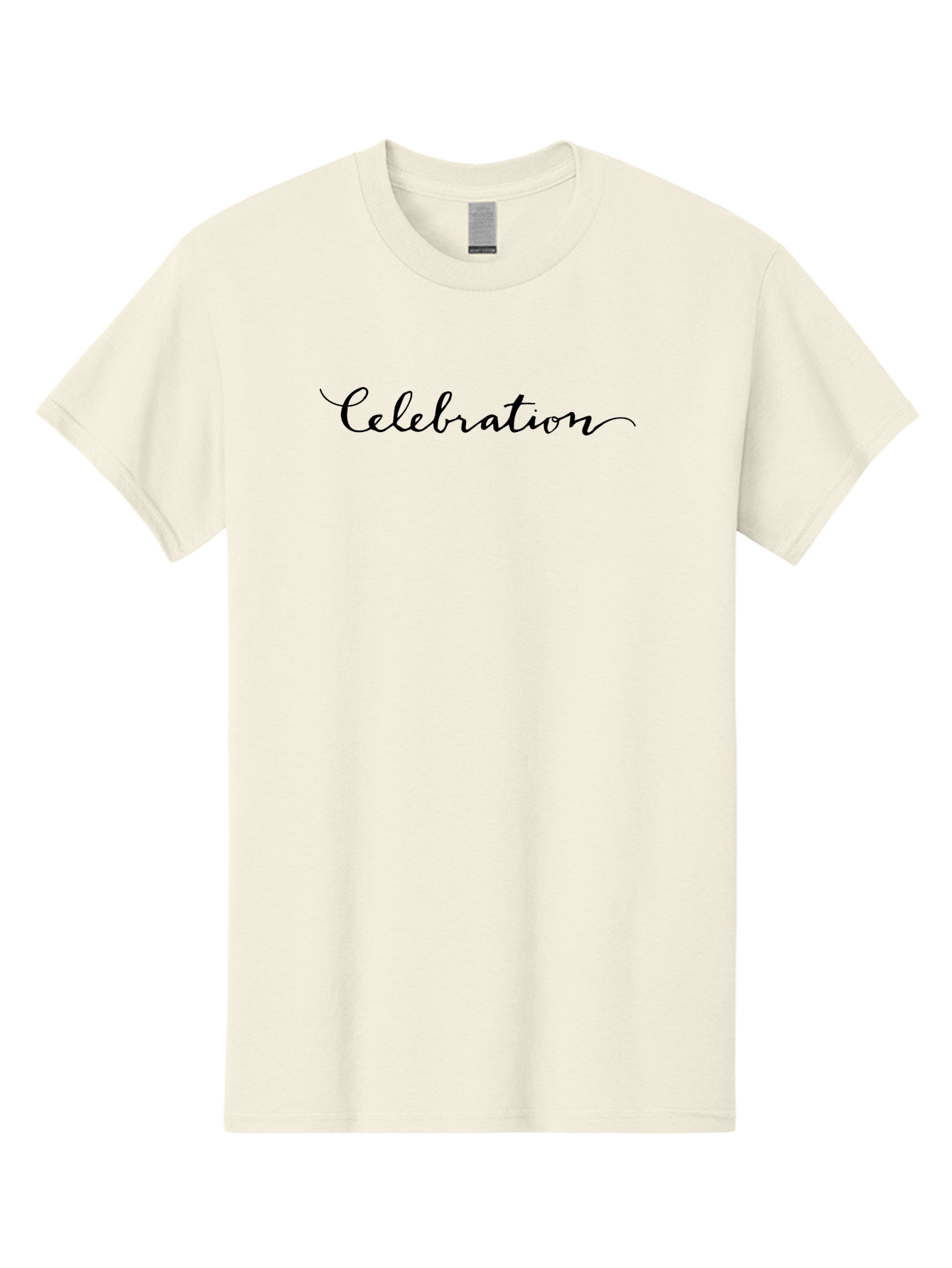 Celebration-1 Men'S Graphic Tee, 100% Cotton, Comfortable Casual Summer Wear, Machine Washable, Celebration Theme, Party Invitation, Elegant Script, Black Cursive Text, Festive Atmosphere, Special Occasion, Luxury Design, Stylish Font -  Aaa791 17