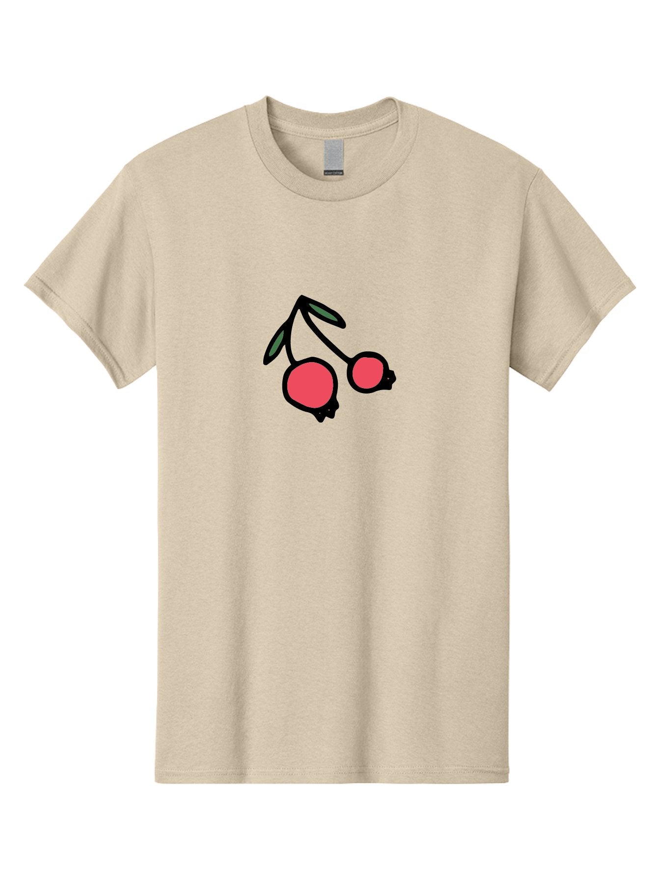 Cherry-Sunglasses Men'S Graphic Tee, 100% Cotton, Comfortable Casual Summer Wear, Machine Washable, Fun Sunglasses, Cherry Design, Playful Eyewear, Trendy Accessories, Stylish Shades, Cartoon Graphics, Retro Style, Fashion Statement -  Aaa800 7