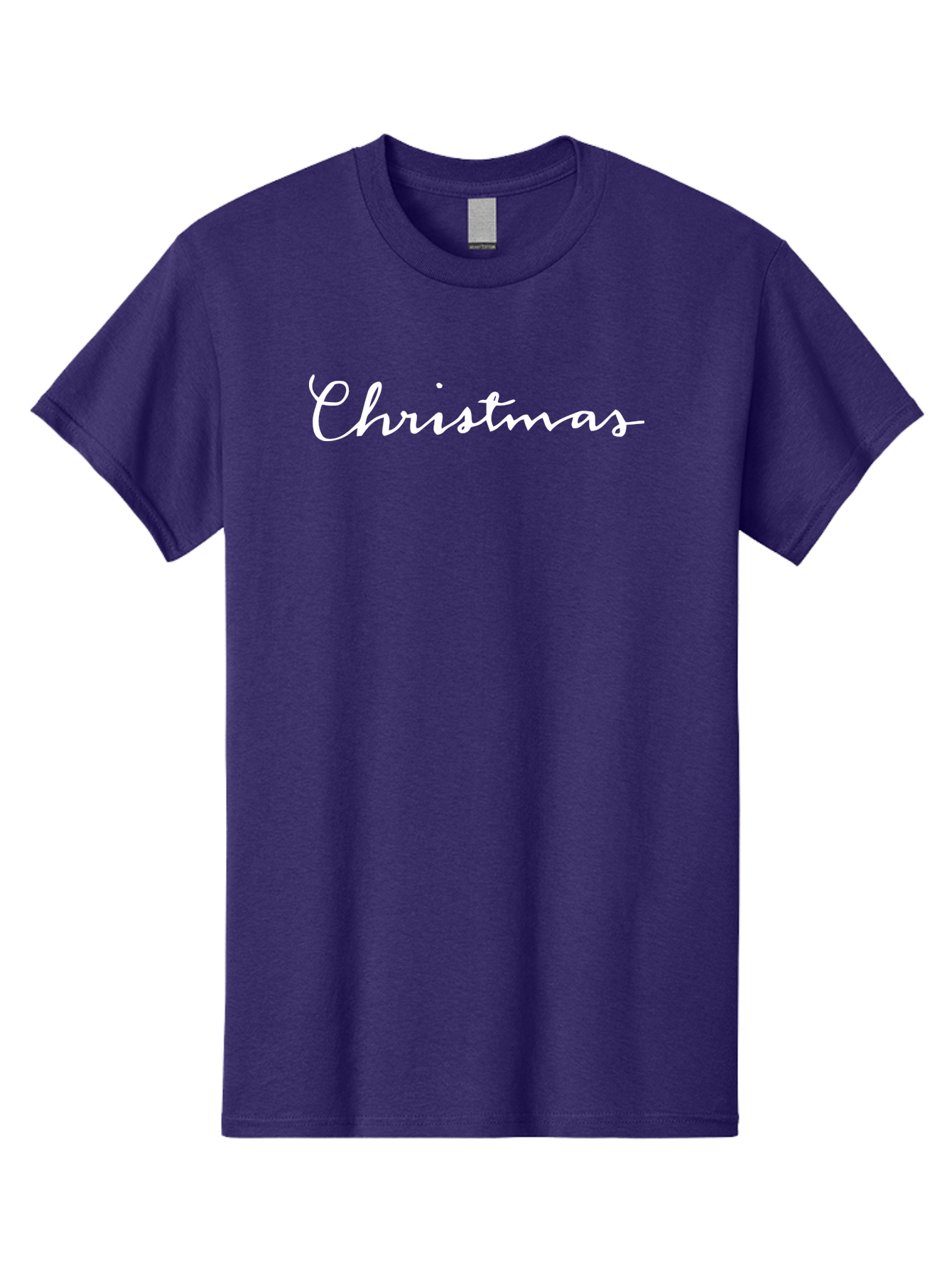 Christmas-1 Men'S Graphic Tee, 100% Cotton, Comfortable Casual Summer Wear, Machine Washable, Christmas, Holiday Season, Festive Atmosphere, Winter Wonderland, Holiday Cheer, Christmas Magic, White Cursive Text -  Aaa801 21