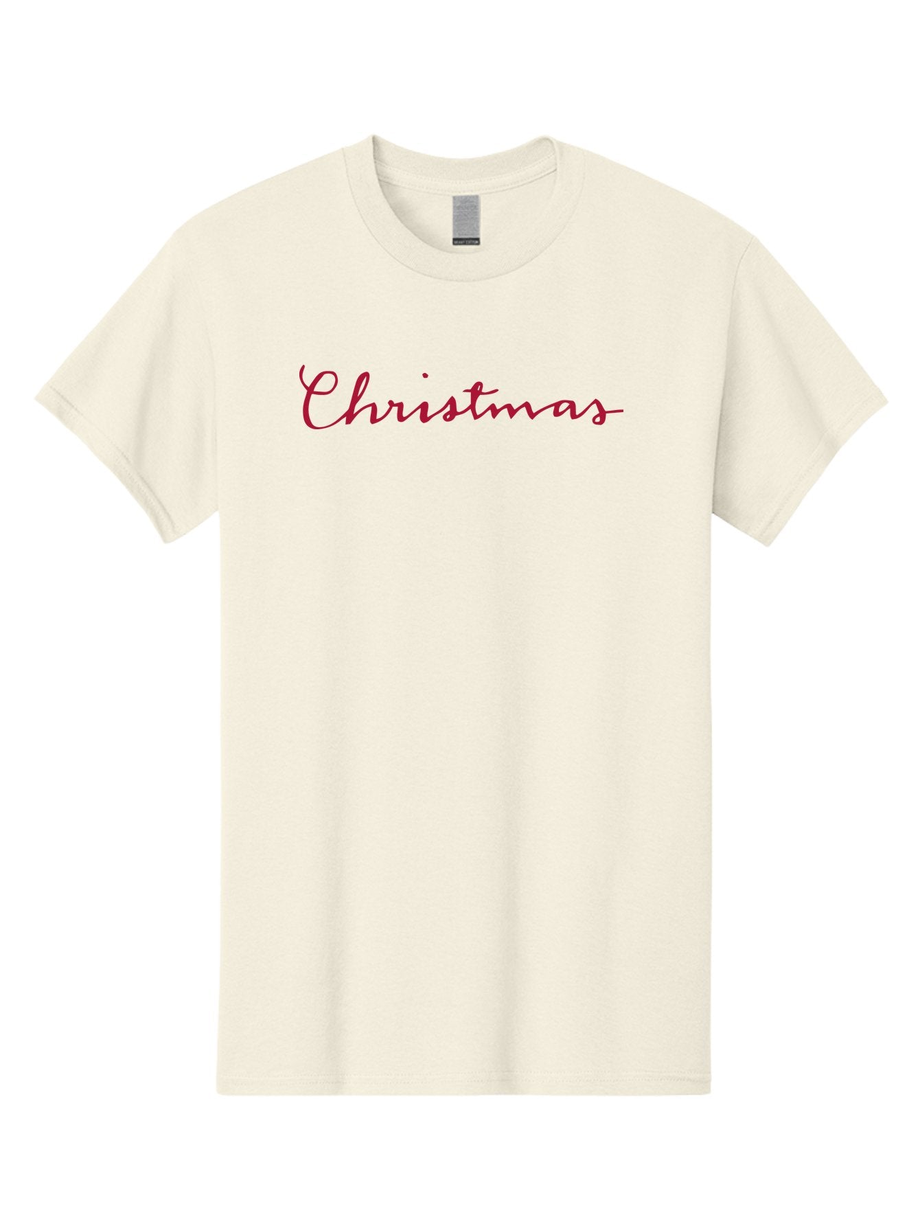 Christmas-2 Men'S Graphic Tee, 100% Cotton, Comfortable Casual Summer Wear, Machine Washable, Christmas Theme, Holiday Season, Festive Vibes, Red Cursive Text, Xmas Greeting, Winter Celebration, Holiday Cheer -  Aaa802 15