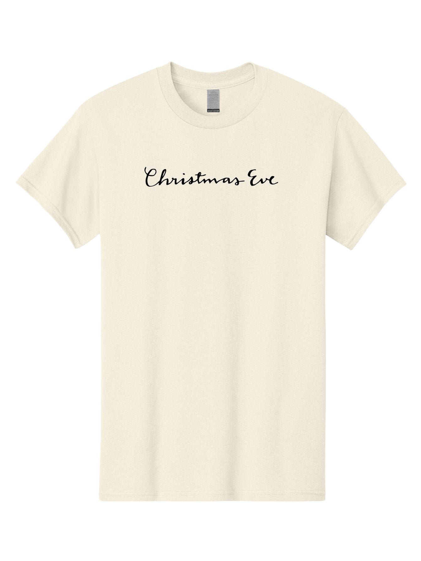 Christmas-Eve Men'S Graphic Tee, 100% Cotton, Comfortable Casual Summer Wear, Machine Washable, Christmas Eve, Holiday Season, Festive Vibes, Cursive Text, Winter Celebration, Christmas Magic, Holiday Cheer -  Aaa804 15