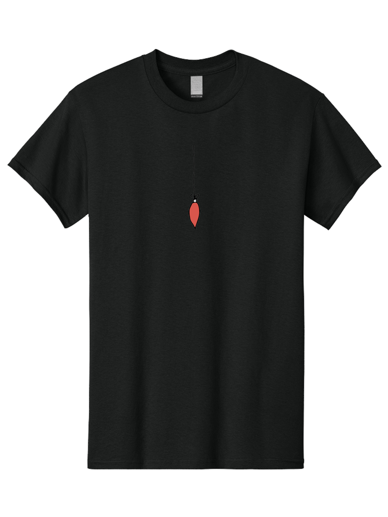 Christmas-Ornament-3 Men'S Graphic Tee, 100% Cotton, Comfortable Casual Summer Wear, Machine Washable, Red Christmas Ornament, Festive Decoration, Holiday Decor, Bauble Hanging, Christmas Tree Ornament, Seasonal Symbol -  Aaa811 9