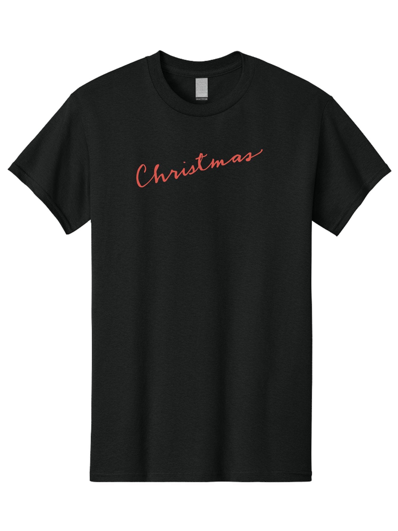 Christmas Men'S Graphic Tee, 100% Cotton, Comfortable Casual Summer Wear, Machine Washable, Christmas Greeting, Festive Season, Holiday Message, Pink Cursive Text, Christmas Celebration, Winter Wonderland -  Aaa832 9