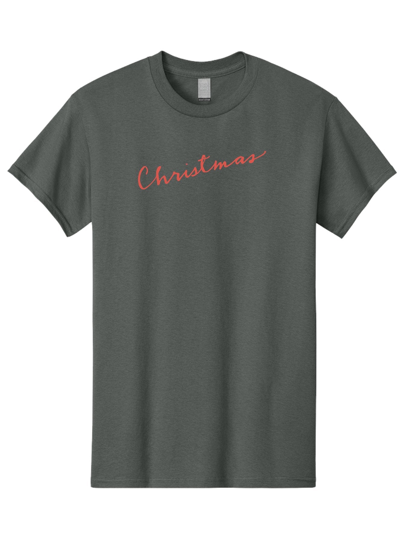 Christmas Men'S Graphic Tee, 100% Cotton, Comfortable Casual Summer Wear, Machine Washable, Christmas Greeting, Festive Season, Holiday Message, Pink Cursive Text, Christmas Celebration, Winter Wonderland -  Aaa832 3