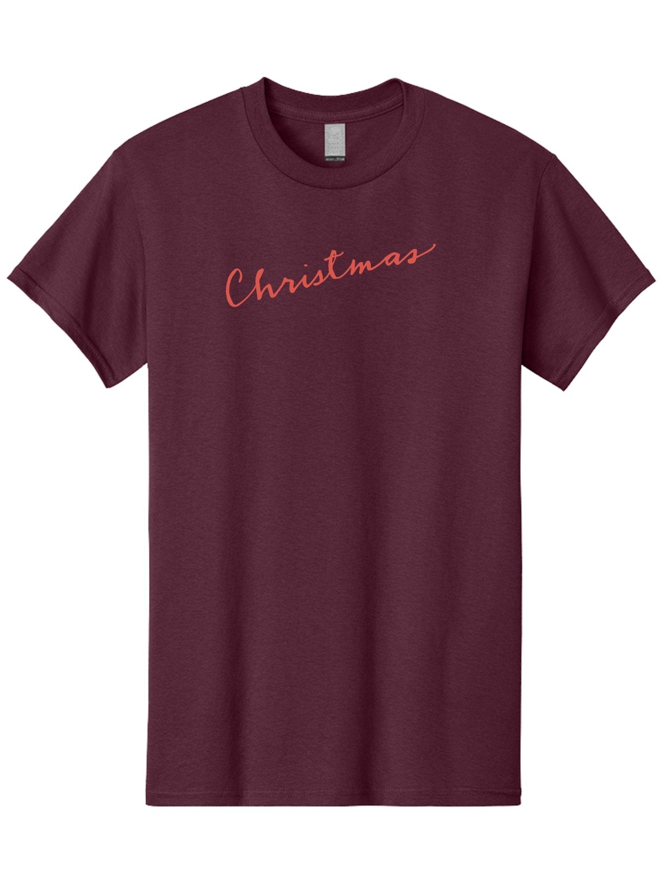 Christmas Men'S Graphic Tee, 100% Cotton, Comfortable Casual Summer Wear, Machine Washable, Christmas Greeting, Festive Season, Holiday Message, Pink Cursive Text, Christmas Celebration, Winter Wonderland -  Aaa832 4