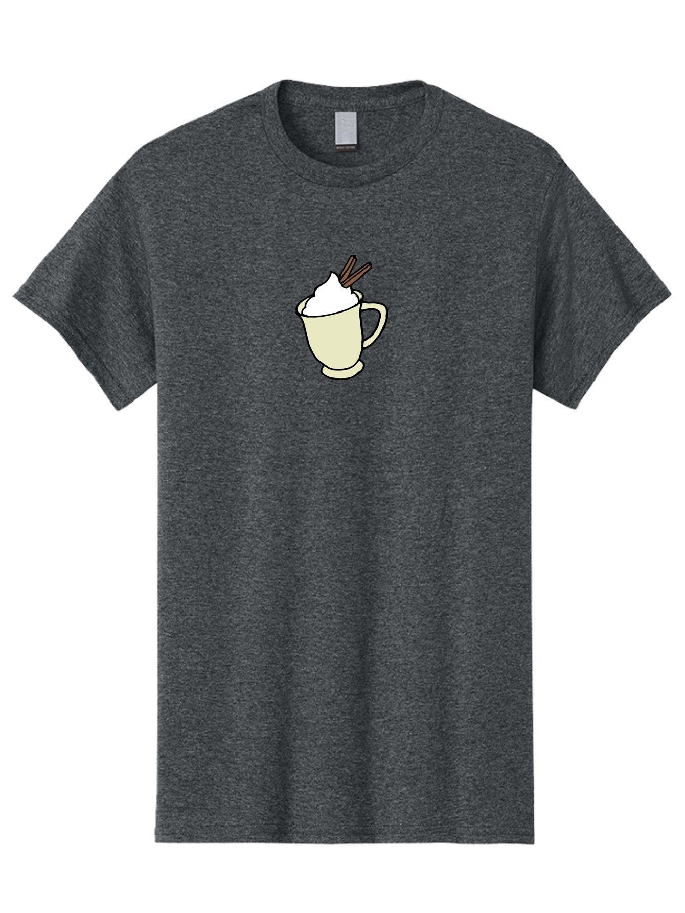 Cinnamon-Cappuccino Men'S Graphic Tee, 100% Cotton, Comfortable Casual Summer Wear, Machine Washable, Hot Chocolate, Whipped Cream, Cinnamon Sticks, Warm Beverage, Coffee Drink, Sweet Treat, Comforting Drink, Creamy Texture -  Aaa833 15