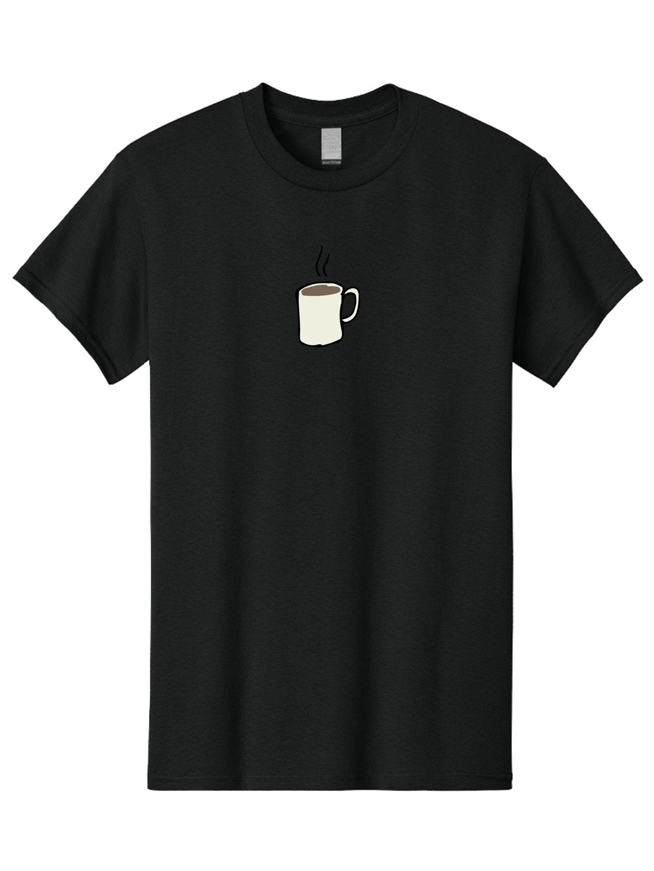 Coffee-Mug Men'S Graphic Tee, 100% Cotton, Comfortable Casual Summer Wear, Machine Washable, Coffee Mug, Steaming Hot Coffee, Morning Pick-Me-Up, Caffeinated Beverage, Coffee Break, Hot Drink, Morning Routine -  Aaa837 5