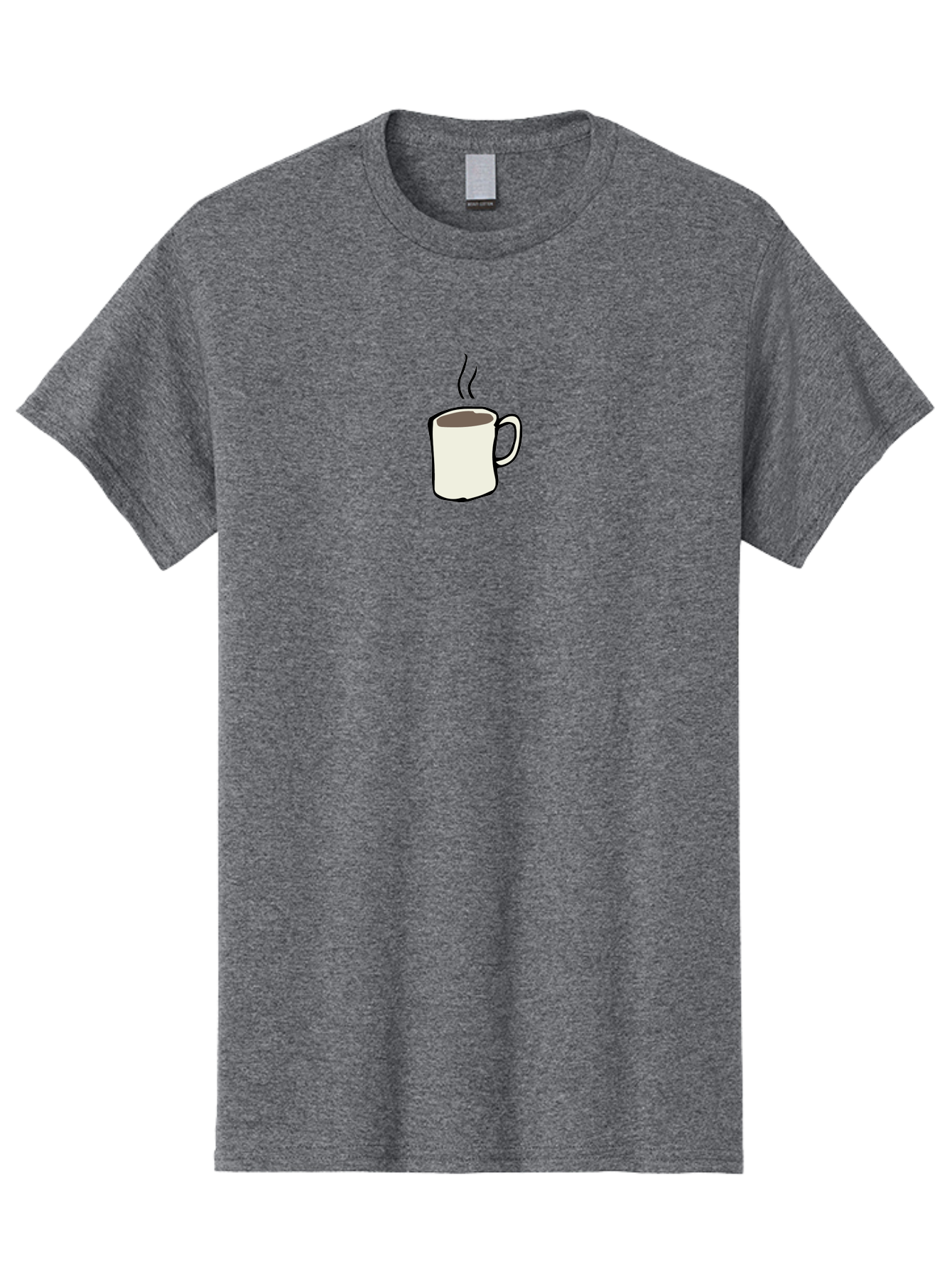 Coffee-Mug Men'S Graphic Tee, 100% Cotton, Comfortable Casual Summer Wear, Machine Washable, Coffee Mug, Steaming Hot Coffee, Morning Pick-Me-Up, Caffeinated Beverage, Coffee Break, Hot Drink, Morning Routine -  Aaa837 9