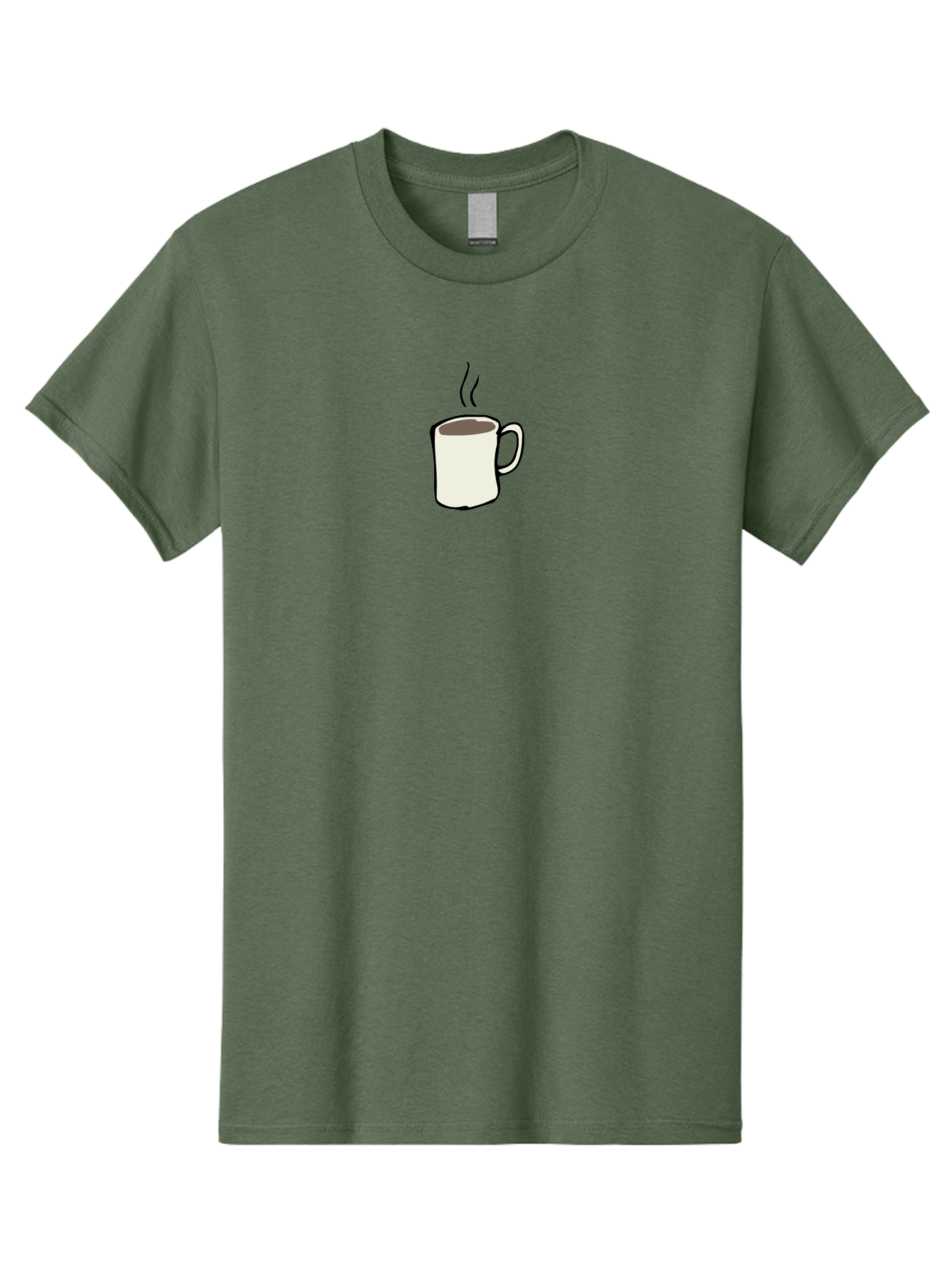 Coffee-Mug Men'S Graphic Tee, 100% Cotton, Comfortable Casual Summer Wear, Machine Washable, Coffee Mug, Steaming Hot Coffee, Morning Pick-Me-Up, Caffeinated Beverage, Coffee Break, Hot Drink, Morning Routine -  Aaa837 15