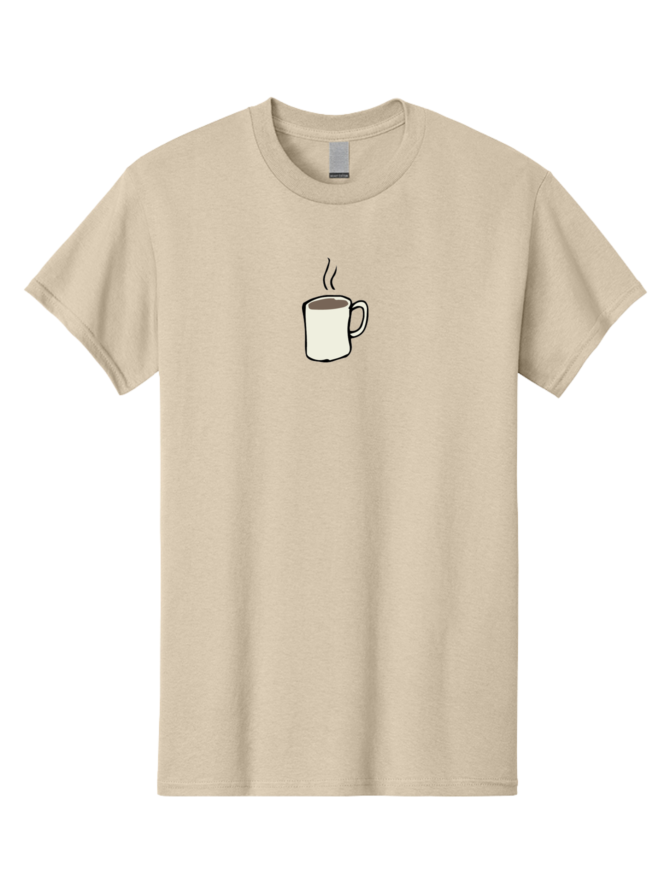 Coffee-Mug Men'S Graphic Tee, 100% Cotton, Comfortable Casual Summer Wear, Machine Washable, Coffee Mug, Steaming Hot Coffee, Morning Pick-Me-Up, Caffeinated Beverage, Coffee Break, Hot Drink, Morning Routine -  Aaa837 27