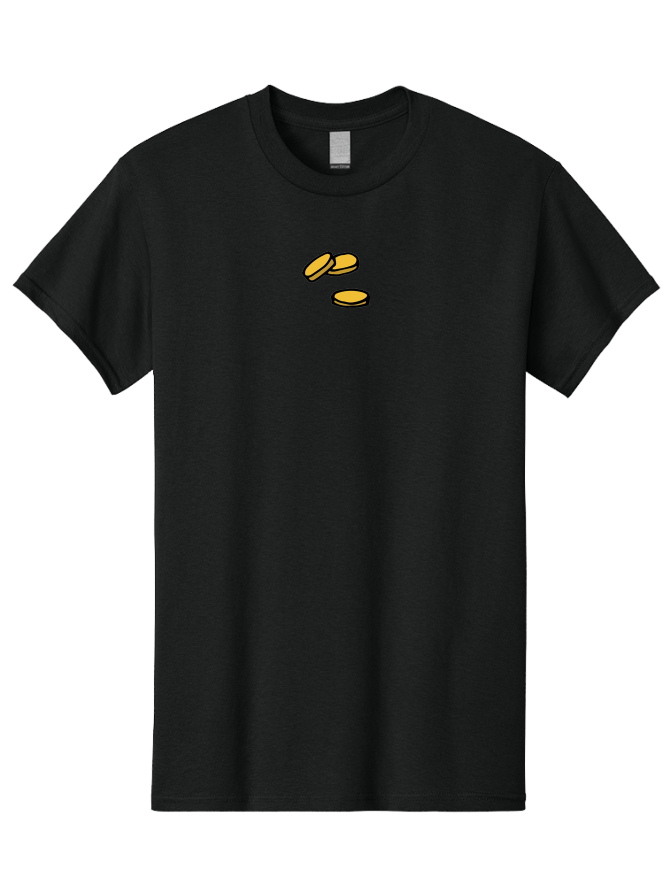 Coins Men'S Graphic Tee, 100% Cotton, Comfortable Casual Summer Wear, Machine Washable, Gold Coins, Cartoon Coins, Digital Currency, Online Payment, Cryptocurrency, Bitcoin, Money, Finance -  Aaa839