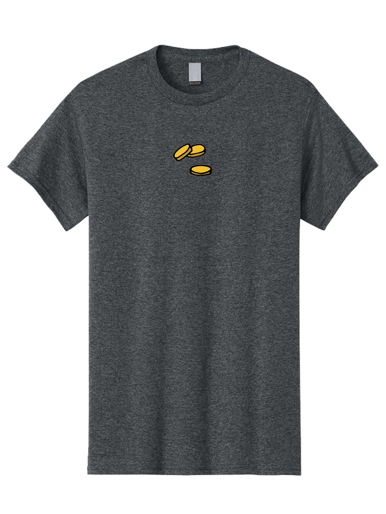 Coins Men'S Graphic Tee, 100% Cotton, Comfortable Casual Summer Wear, Machine Washable, Gold Coins, Cartoon Coins, Digital Currency, Online Payment, Cryptocurrency, Bitcoin, Money, Finance -  Aaa839 7