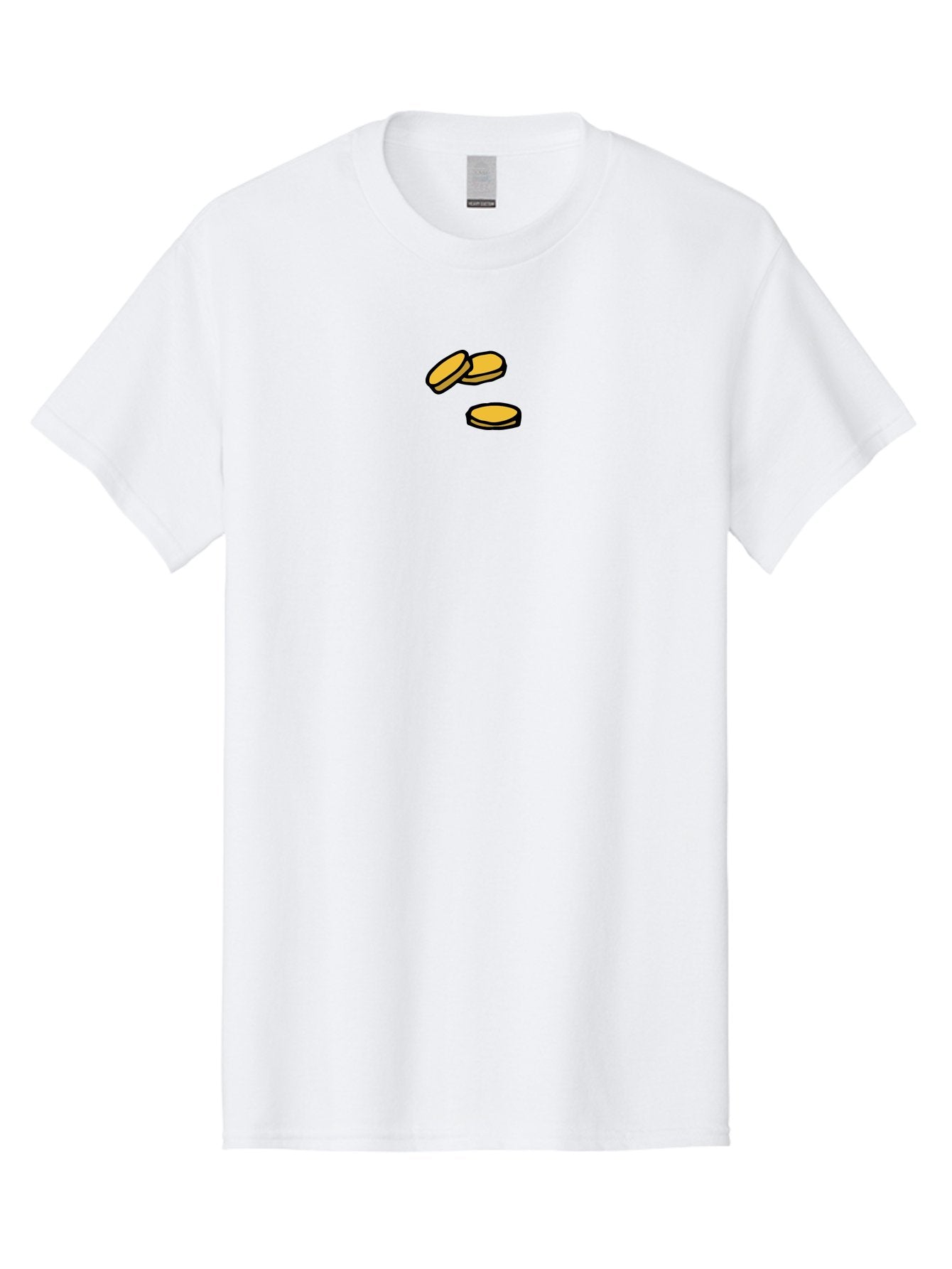 Coins Men'S Graphic Tee, 100% Cotton, Comfortable Casual Summer Wear, Machine Washable, Gold Coins, Cartoon Coins, Digital Currency, Online Payment, Cryptocurrency, Bitcoin, Money, Finance -  Aaa839 9
