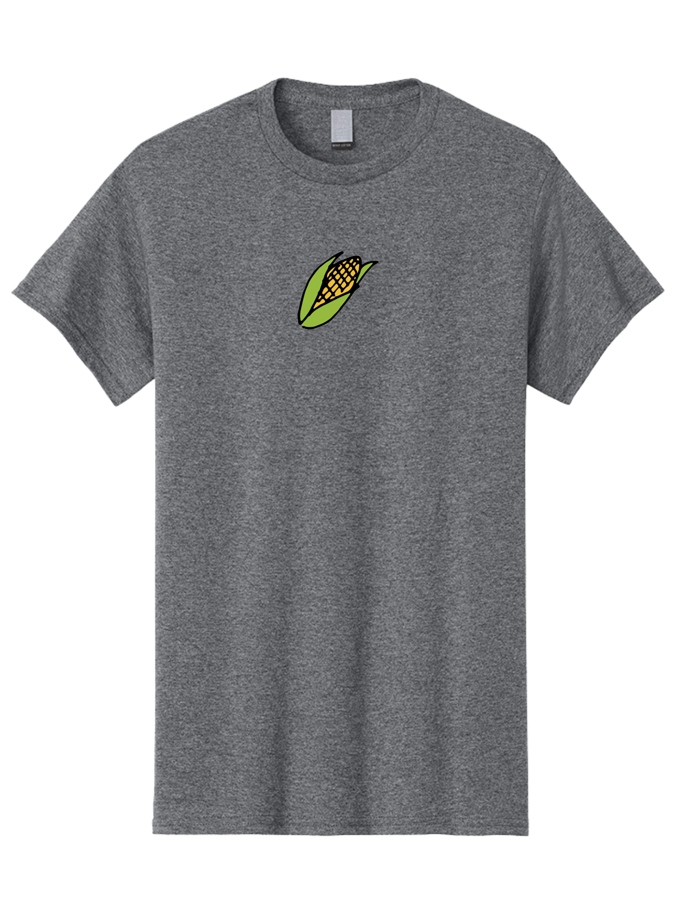Corn-On-Cob Men'S Graphic Tee, 100% Cotton, Comfortable Casual Summer Wear, Machine Washable, Ear Of Corn, Yellow Kernels, Green Husk, Black Outline, Cartoon Style, Illustration, Vegetable, Food, Agriculture, Harvest -  Aaa841 9