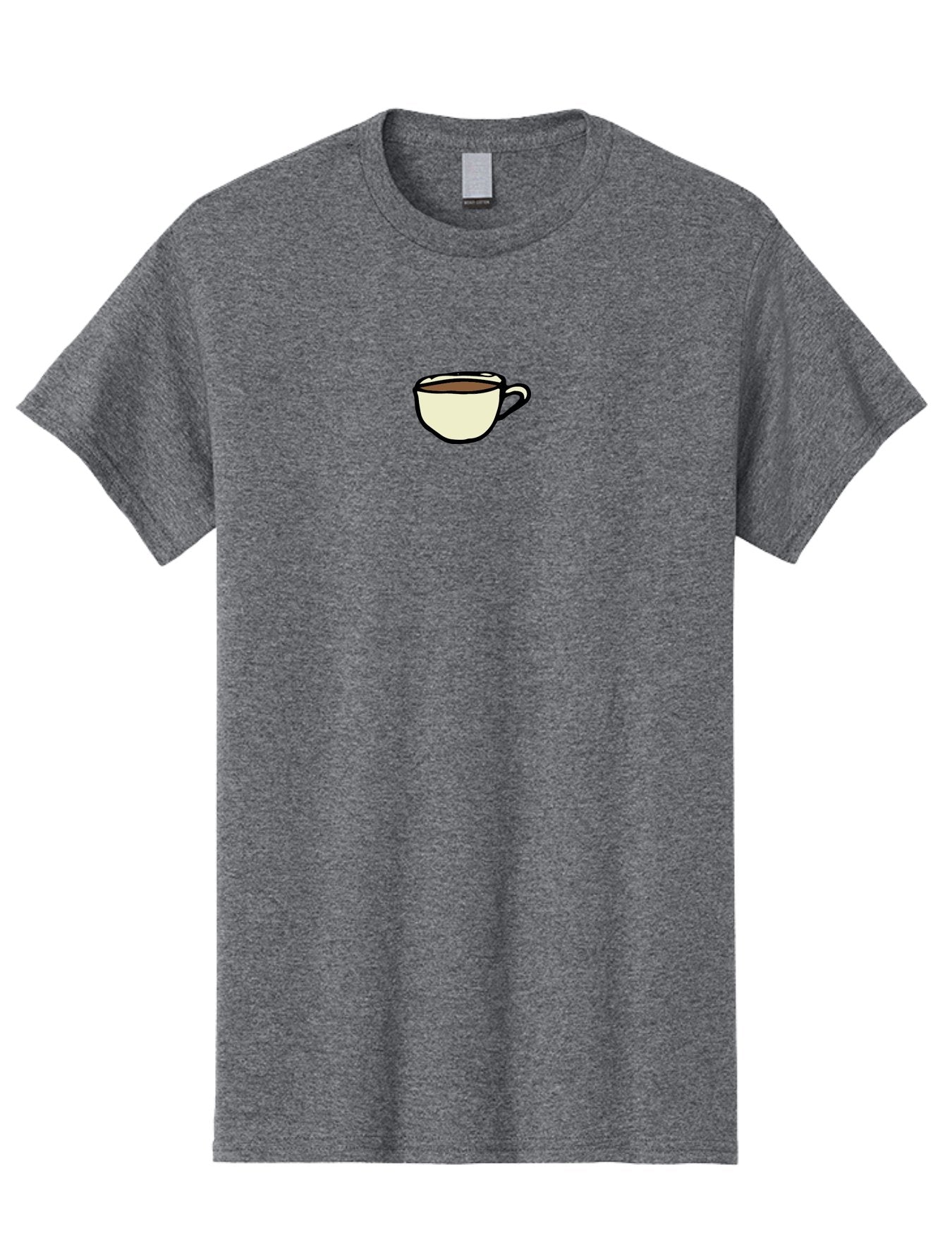 Cup-Of-Coffee Men'S Graphic Tee, 100% Cotton, Comfortable Casual Summer Wear, Machine Washable, Coffee Cup, Hot Beverage, Morning Pick-Me-Up, Caffeine Boost, Coffee Break, Tea Cup -  Aaa845 11