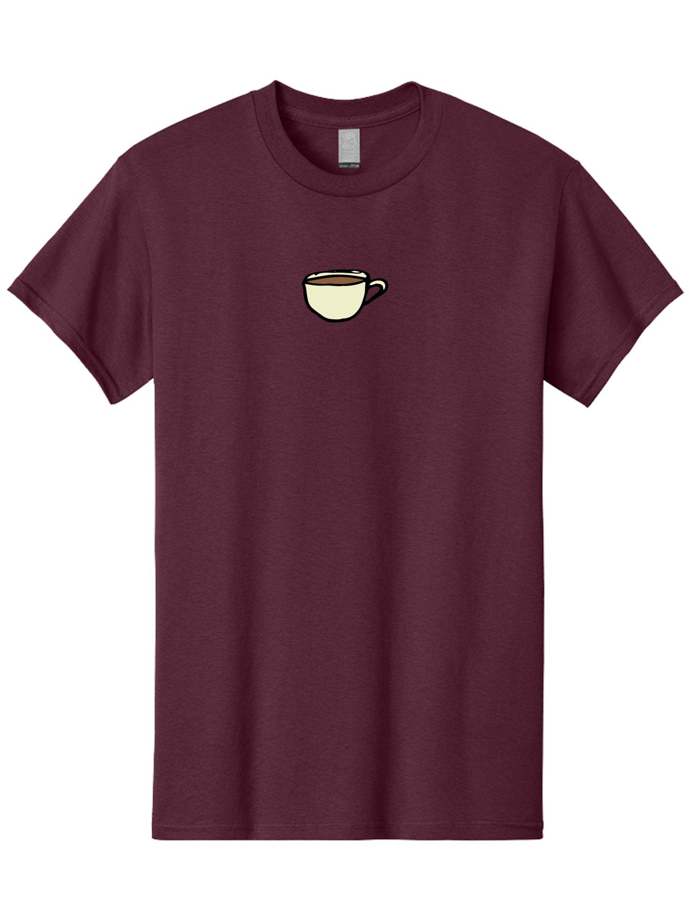 Cup-Of-Coffee Men'S Graphic Tee, 100% Cotton, Comfortable Casual Summer Wear, Machine Washable, Coffee Cup, Hot Beverage, Morning Pick-Me-Up, Caffeine Boost, Coffee Break, Tea Cup -  Aaa845 7