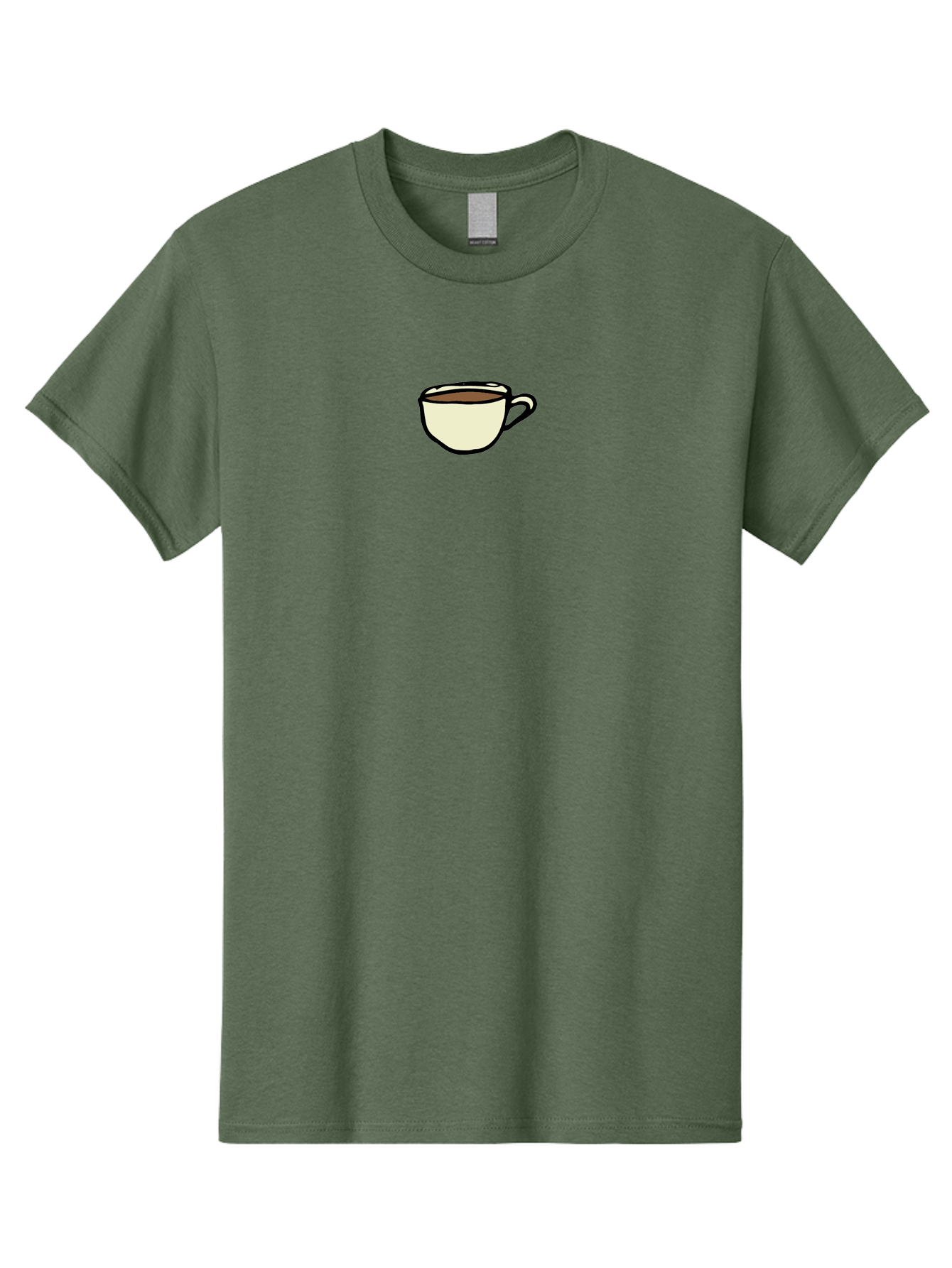 Cup-Of-Coffee Men'S Graphic Tee, 100% Cotton, Comfortable Casual Summer Wear, Machine Washable, Coffee Cup, Hot Beverage, Morning Pick-Me-Up, Caffeine Boost, Coffee Break, Tea Cup -  Aaa845 15