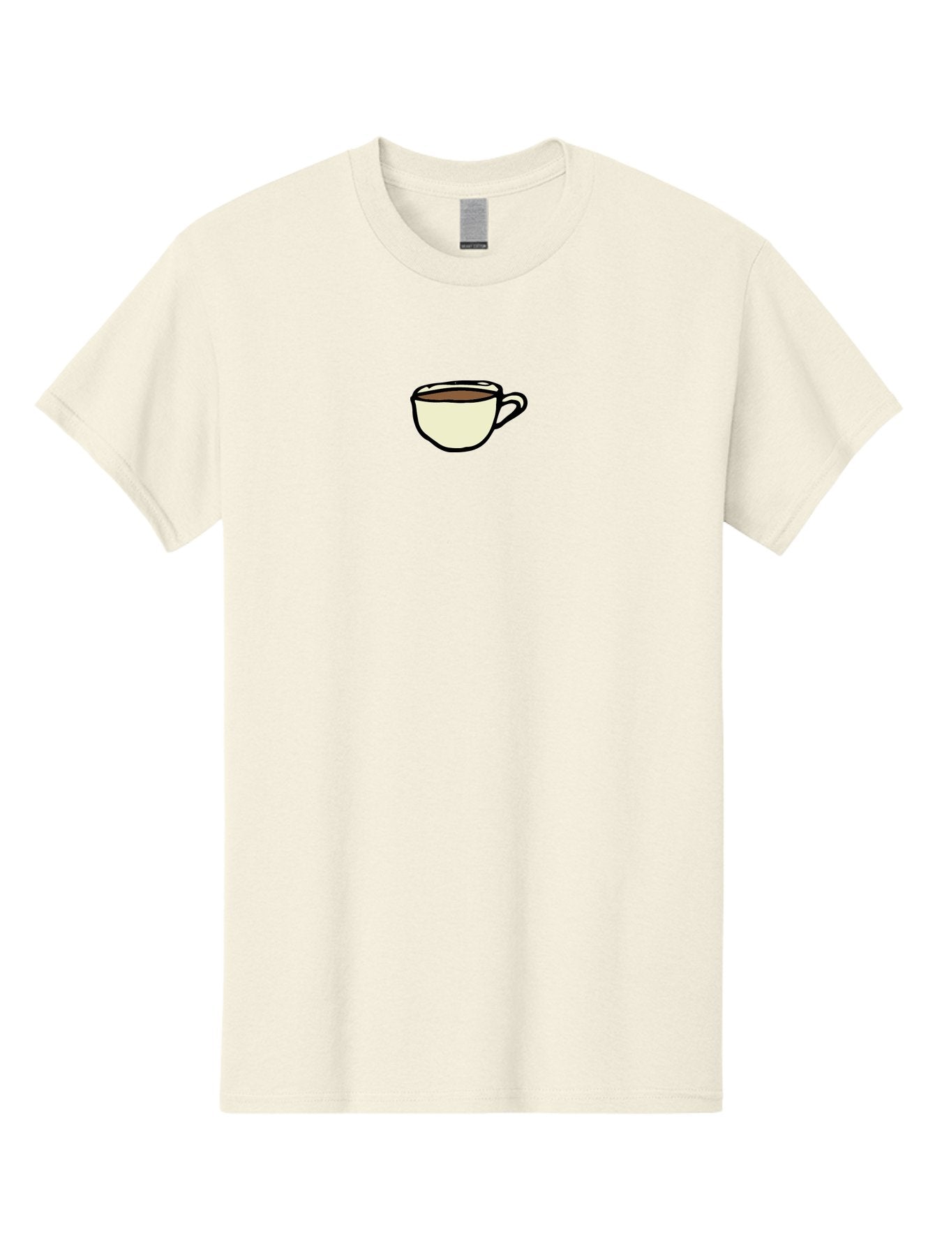 Cup-Of-Coffee Men'S Graphic Tee, 100% Cotton, Comfortable Casual Summer Wear, Machine Washable, Coffee Cup, Hot Beverage, Morning Pick-Me-Up, Caffeine Boost, Coffee Break, Tea Cup -  Aaa845 5