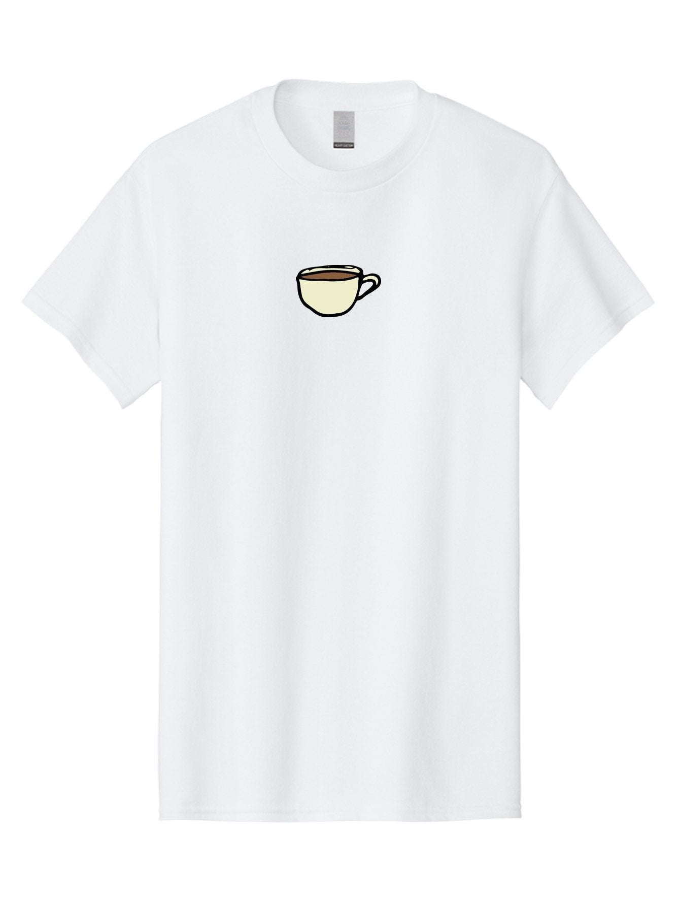 Cup-Of-Coffee Men'S Graphic Tee, 100% Cotton, Comfortable Casual Summer Wear, Machine Washable, Coffee Cup, Hot Beverage, Morning Pick-Me-Up, Caffeine Boost, Coffee Break, Tea Cup -  Aaa845 6