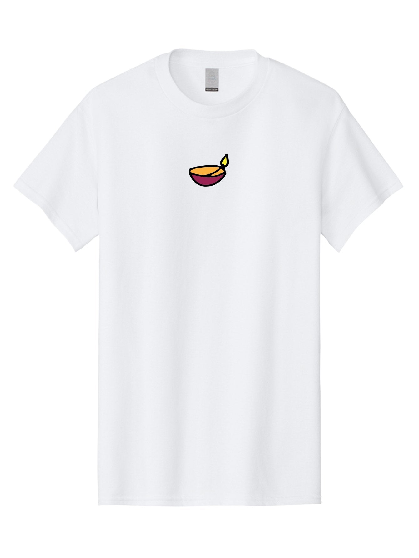 Diya-Lamp Men'S Graphic Tee, 100% Cotton, Comfortable Casual Summer Wear, Machine Washable, Traditional Indian Diya Lamp, Festive Lighting, Diwali Celebration, Spiritual Ambiance, Cultural Heritage, Symbolic Decor, Vibrant Colors -  Aaa859 12