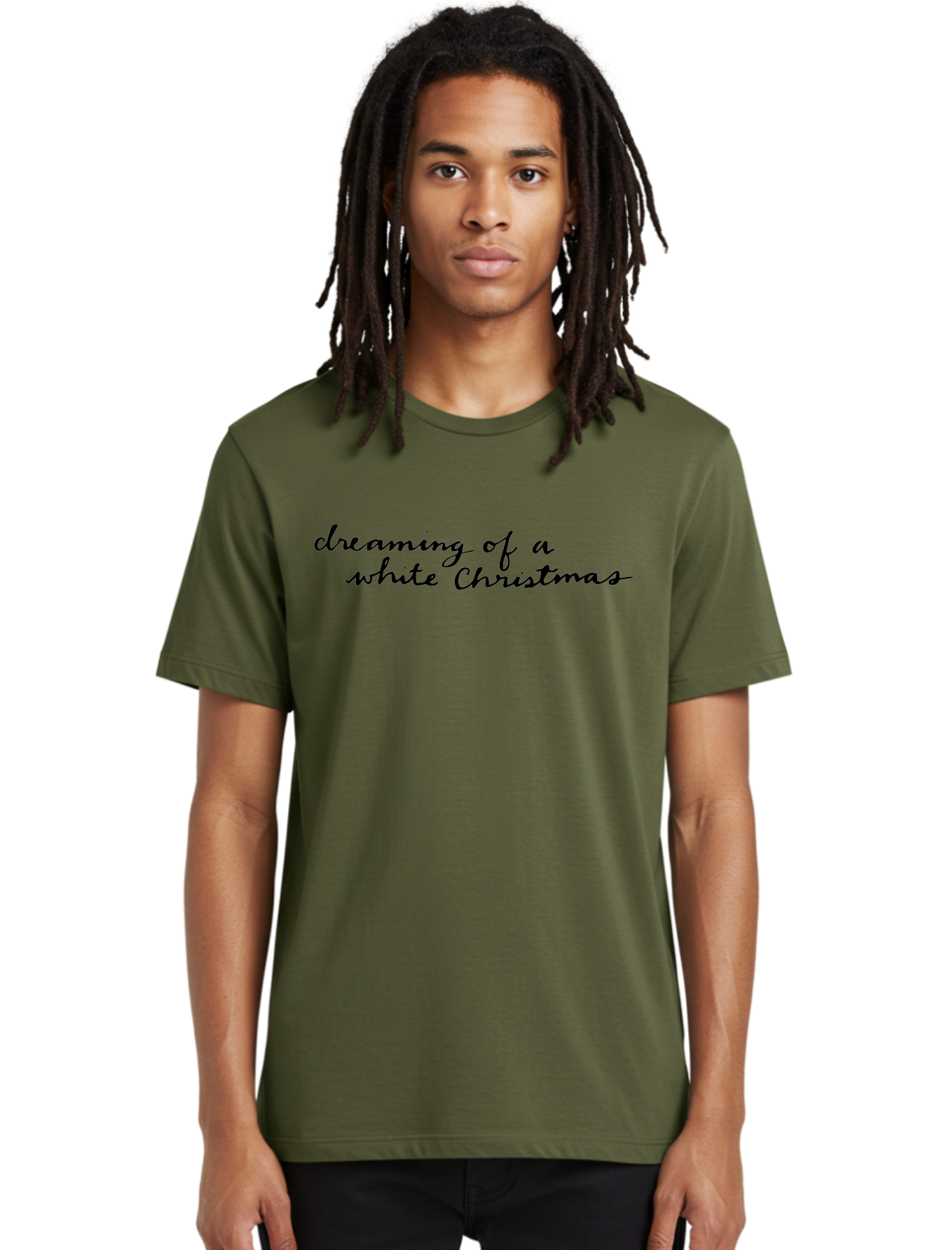 Dreaming-Of-White-Christmas-1 Men'S Graphic Tee, 100% Cotton, Comfortable Casual Summer Wear, Machine Washable, Dreaming Of White Christmas, Christmas Wishes, Festive Vibes, Holiday Cheer, Winter Wonderland, Christmas Magic, -  Aaa862 28