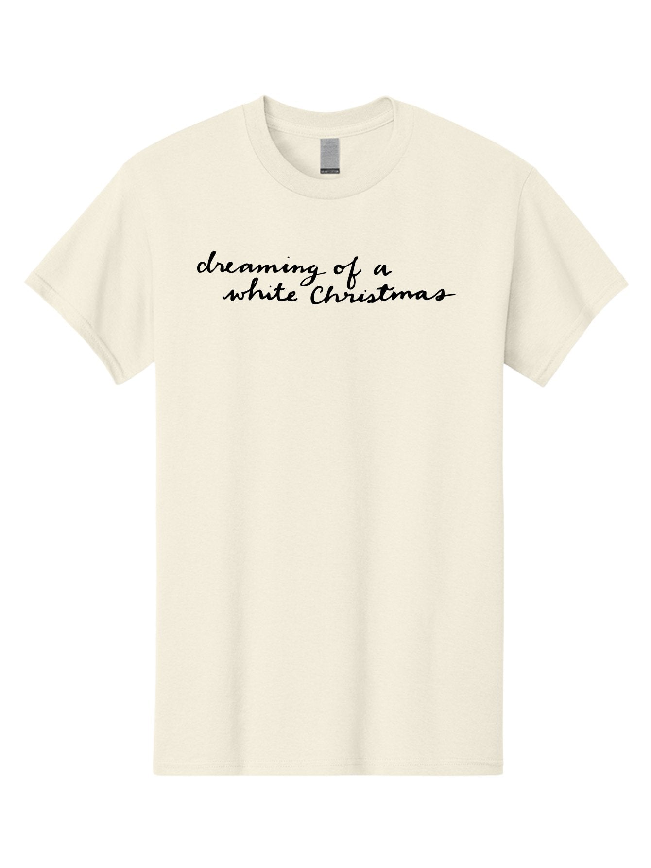 Dreaming-Of-White-Christmas-1 Men'S Graphic Tee, 100% Cotton, Comfortable Casual Summer Wear, Machine Washable, Dreaming Of White Christmas, Christmas Wishes, Festive Vibes, Holiday Cheer, Winter Wonderland, Christmas Magic, -  Aaa862 6