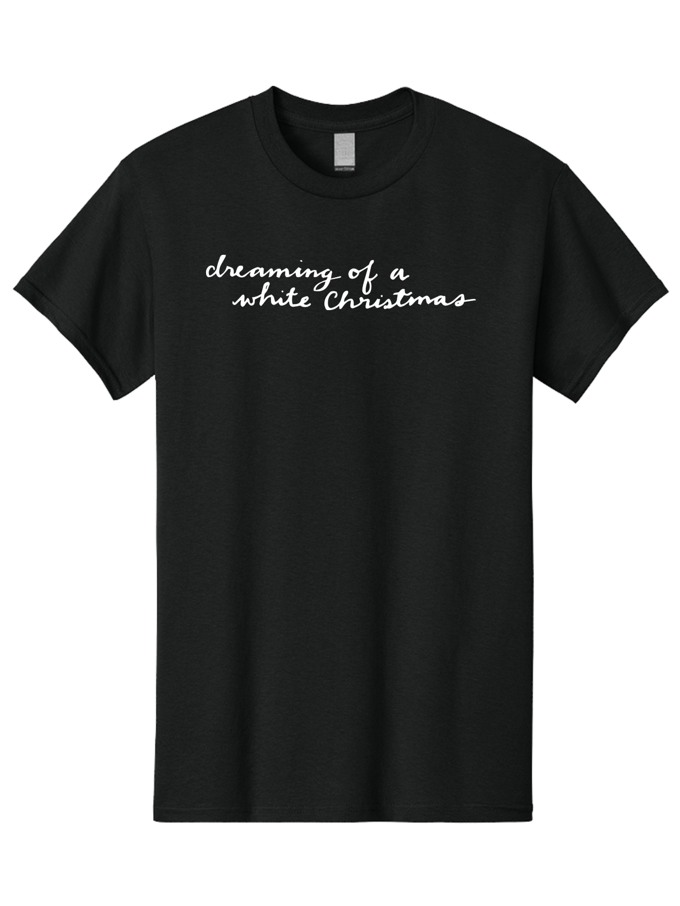Dreaming-Of-White-Christmas Men'S Graphic Tee, 100% Cotton, Comfortable Casual Summer Wear, Machine Washable, White Christmas, Winter Wonderland, Festive Season, Holiday Cheer, Christmas Magic, Dreaming Of Snow, Seasonal Greetings -  Aaa863 7