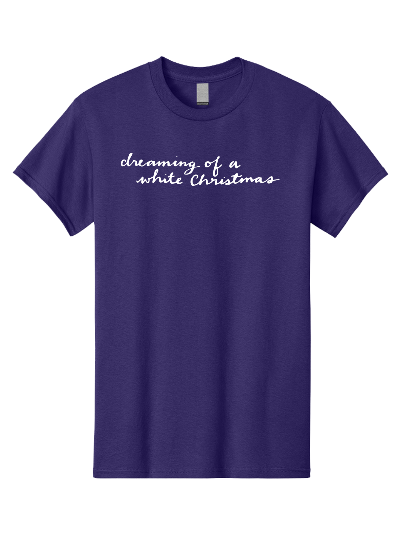Dreaming-Of-White-Christmas Men'S Graphic Tee, 100% Cotton, Comfortable Casual Summer Wear, Machine Washable, White Christmas, Winter Wonderland, Festive Season, Holiday Cheer, Christmas Magic, Dreaming Of Snow, Seasonal Greetings -  Aaa863 15