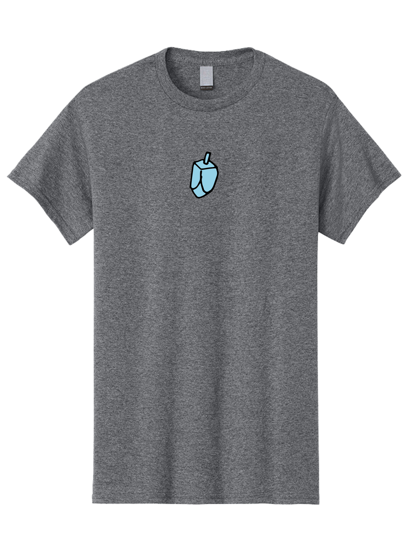 Dreidel Men'S Graphic Tee, 100% Cotton, Comfortable Casual Summer Wear, Machine Washable, Dreidel, Hanukkah, Jewish Tradition, Spinning Top, Jewish Holiday, Festive Symbol, Cultural Icon, Game Piece -  Aaa864 9