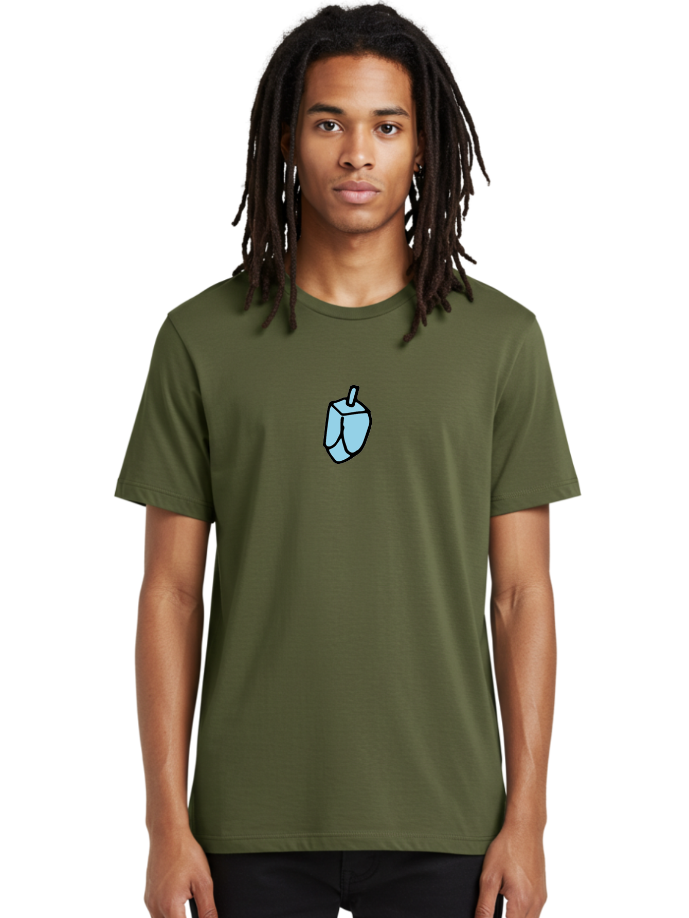 Dreidel Men'S Graphic Tee, 100% Cotton, Comfortable Casual Summer Wear, Machine Washable, Dreidel, Hanukkah, Jewish Tradition, Spinning Top, Jewish Holiday, Festive Symbol, Cultural Icon, Game Piece -  Aaa864 16