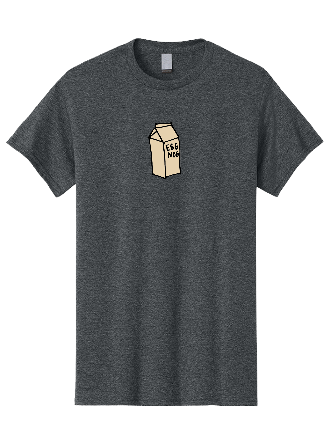 Egg-Nog Men'S Graphic Tee, 100% Cotton, Comfortable Casual Summer Wear, Machine Washable, Egg Nog Carton, Holiday Beverage, Festive Drink, Creamy Texture, Winter Season, Traditional Eggnog, Dairy Product -  Aaa866 7