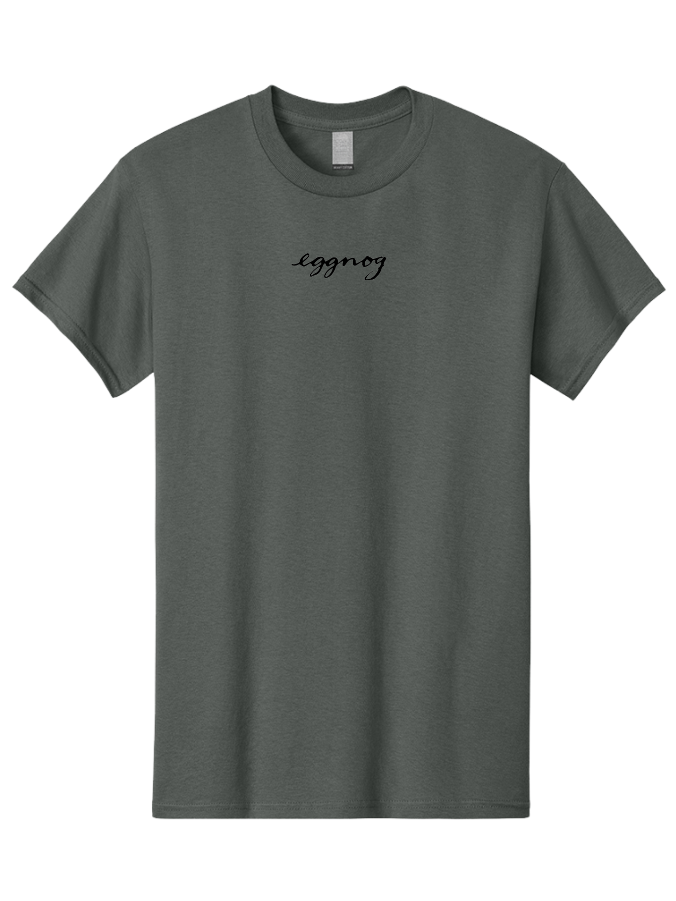 Eggnog-1 Men'S Graphic Tee, 100% Cotton, Comfortable Casual Summer Wear, Machine Washable, Eggnog, Festive Drink, Holiday Beverage, Creamy Texture, Black Script, Winter Treat, Seasonal Delight, Christmas Drink -  Aaa867 11