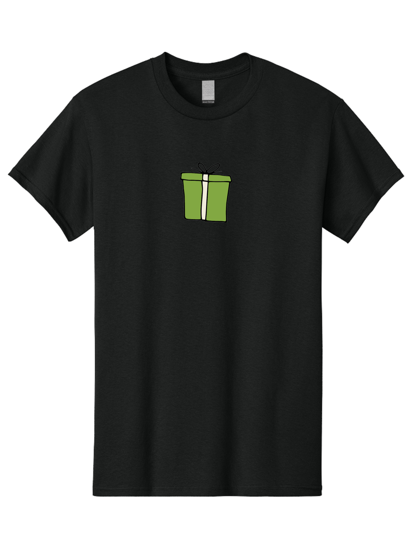 Gift-Box-3 Men'S Graphic Tee, 100% Cotton, Comfortable Casual Summer Wear, Machine Washable, Wrapped Gift, Gift Box, Present, Ribbon, Bow, Celebration, Festive, Holiday, Surprise -  Aaa892
