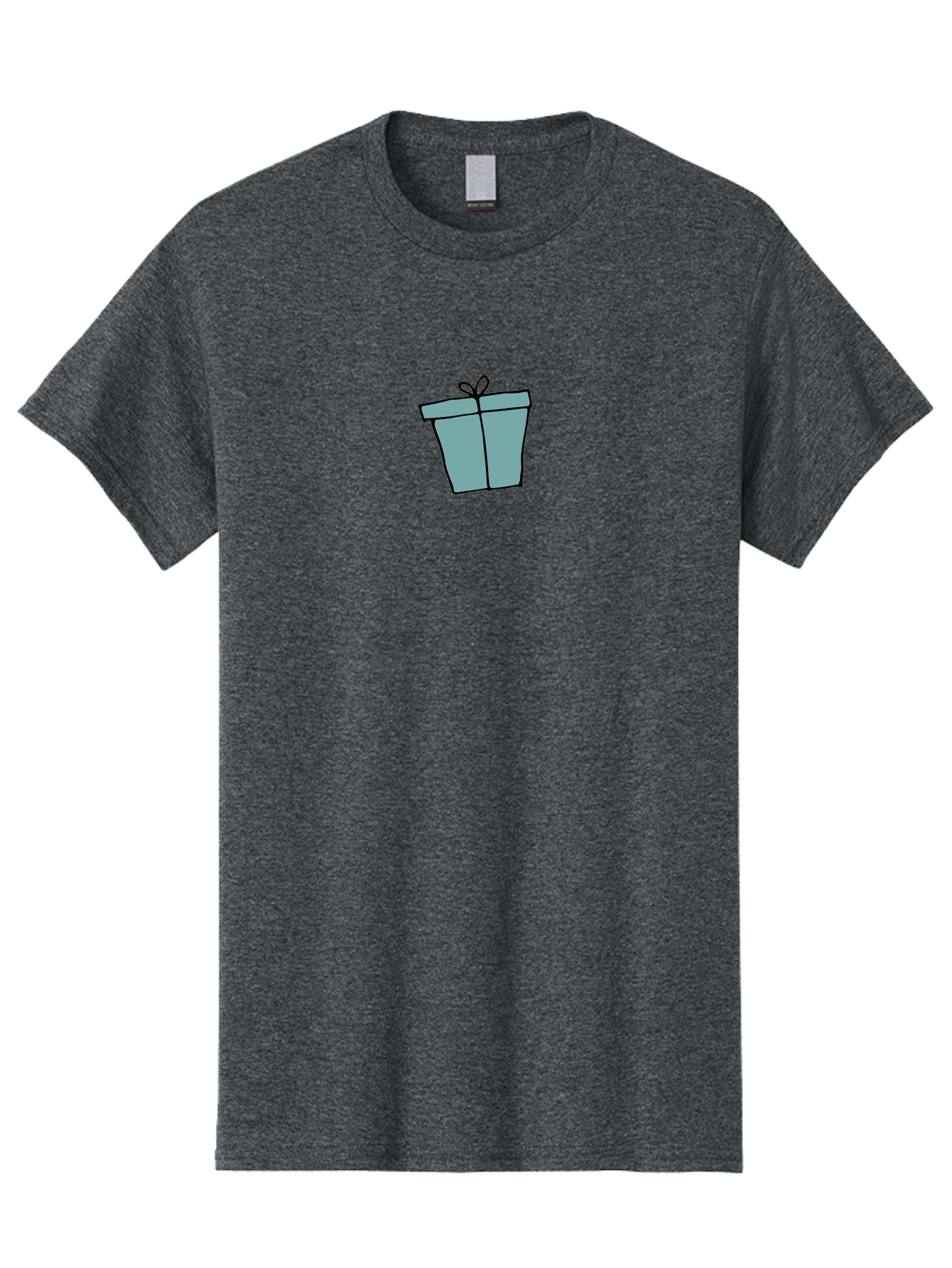 Gift-Box-4 Men'S Graphic Tee, 100% Cotton, Comfortable Casual Summer Wear, Machine Washable, Gift Box, Wrapped Present, Bow On Top, Simple Design, Minimalist Style, Illustration Art, Special Occasion, Celebratory Gift, -  Aaa893 7