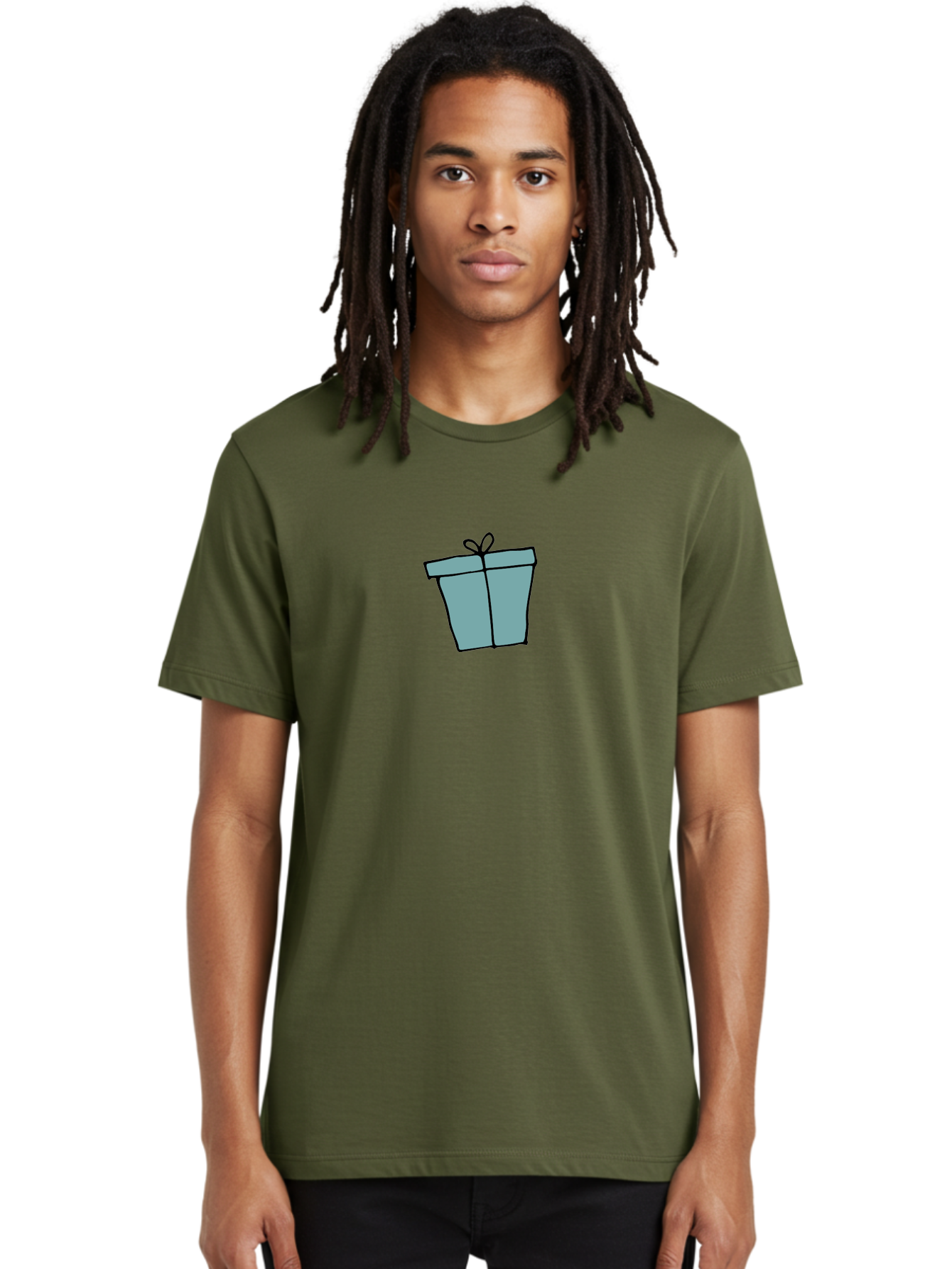 Gift-Box-4 Men'S Graphic Tee, 100% Cotton, Comfortable Casual Summer Wear, Machine Washable, Gift Box, Wrapped Present, Bow On Top, Simple Design, Minimalist Style, Illustration Art, Special Occasion, Celebratory Gift, -  Aaa893 16