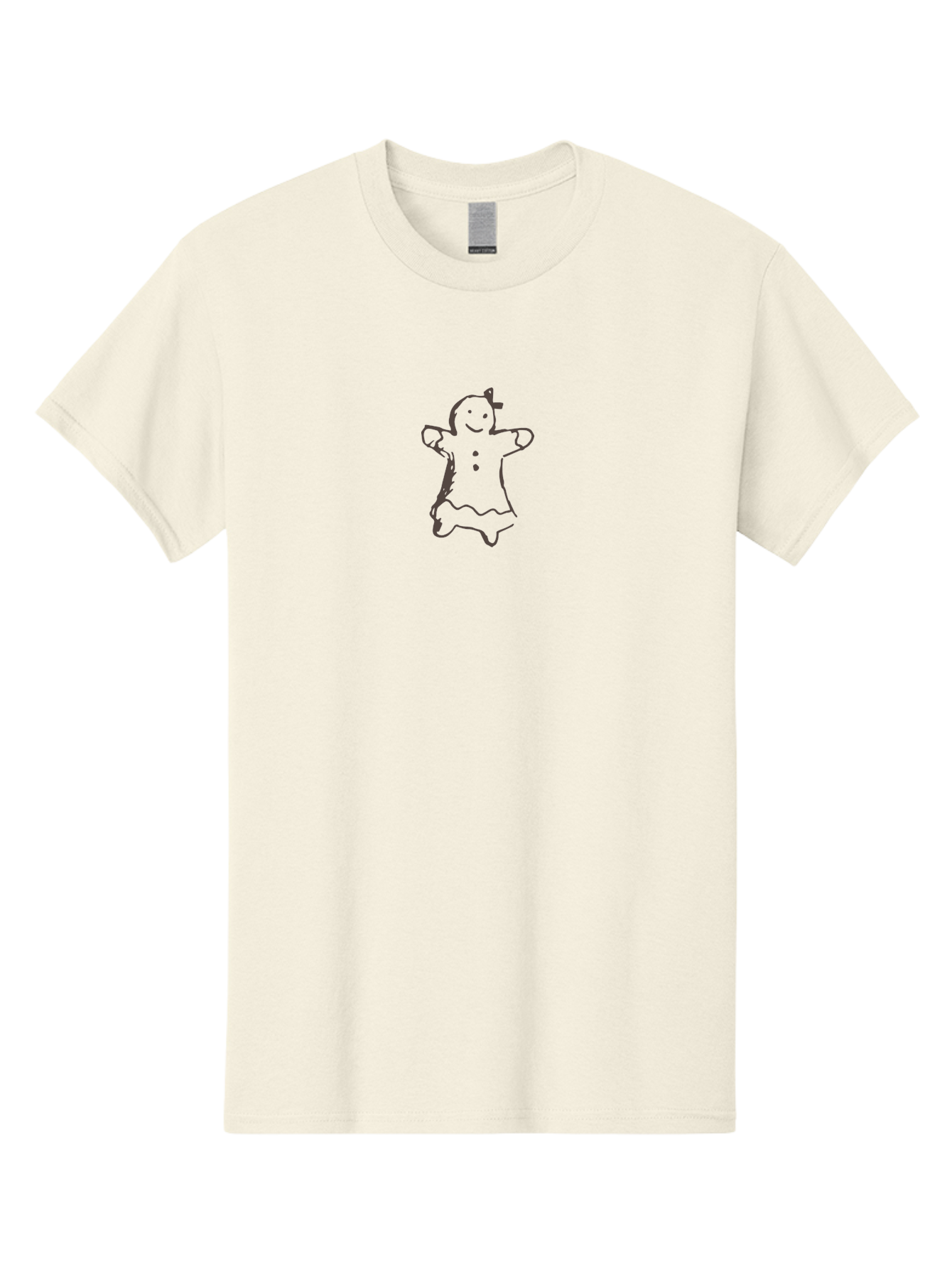 Gingerbread-Man-2 Men'S Graphic Tee, 100% Cotton, Comfortable Casual Summer Wear, Machine Washable, Gingerbread Man, Holiday Treat, Sweet Cookie, Festive Dessert, Cartoon Character, Smiling Face, Cute Illustration, Cookie Decoration, -  Aaa898 17
