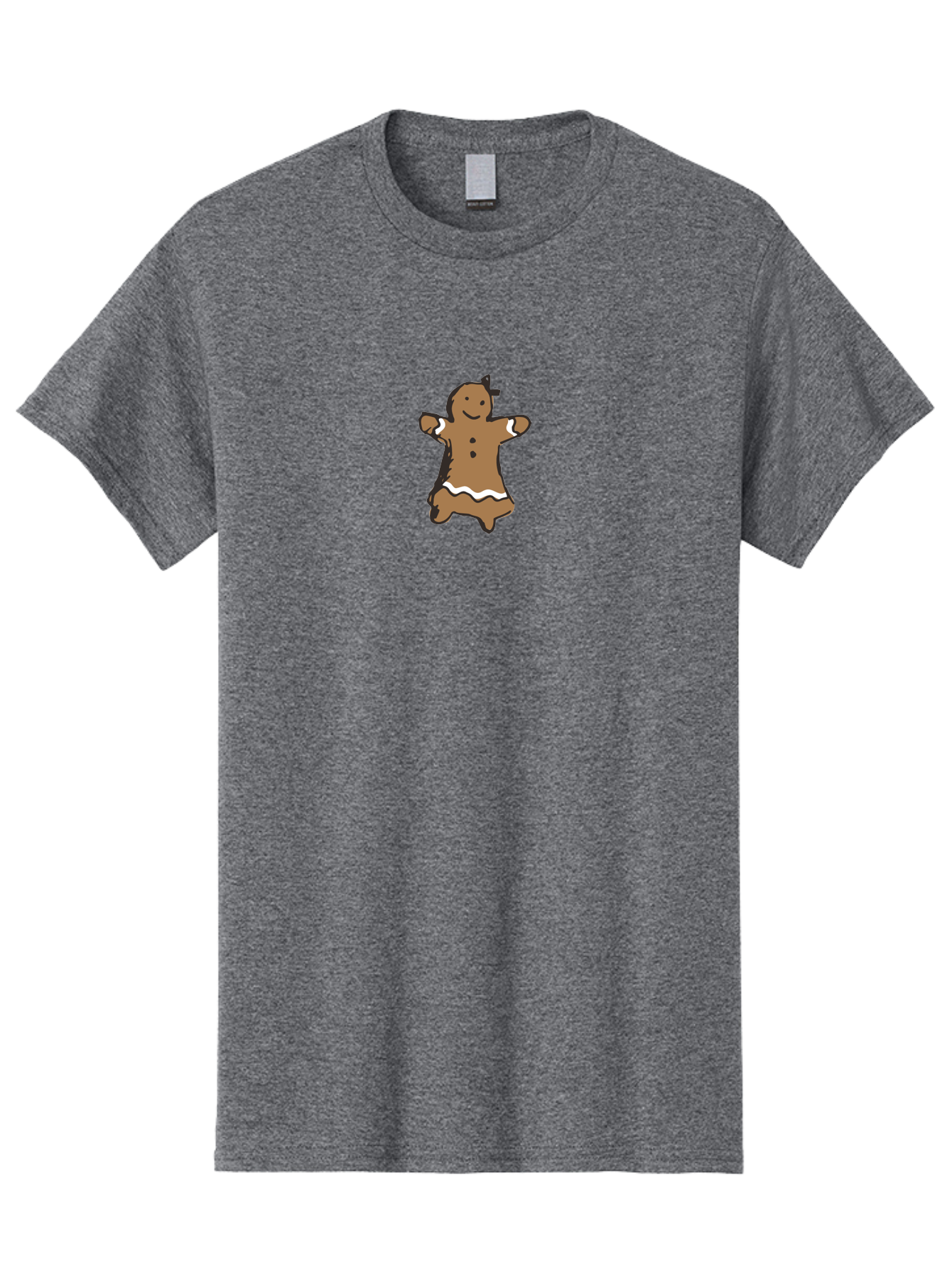 Gingerbread-Man-4 Men'S Graphic Tee, 100% Cotton, Comfortable Casual Summer Wear, Machine Washable, Gingerbread Girl, Holiday Treat, Sweet Cookie, Festive Dessert, Cartoon Character, Christmas Cookie, Baked Goods, Whimsical Design -  Aaa900 19