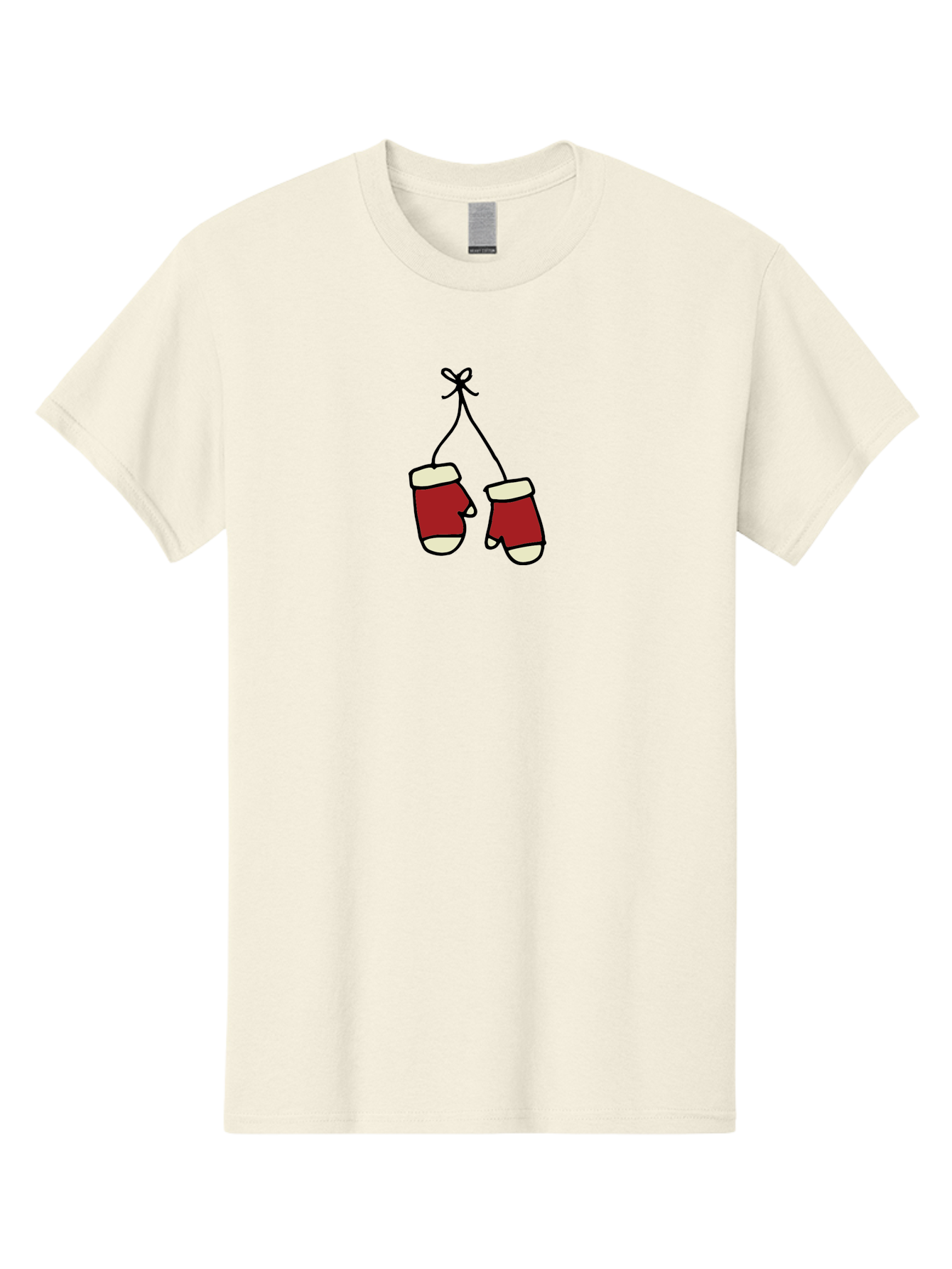 Hanging-Boxing-Gloves Men'S Graphic Tee, 100% Cotton, Comfortable Casual Summer Wear, Machine Washable, Christmas Stockings Hanging, Festive Decorations, Holiday Season, Red And White Stockings, Christmas Gifts, Festive Atmosphere, -  Aaa909 29