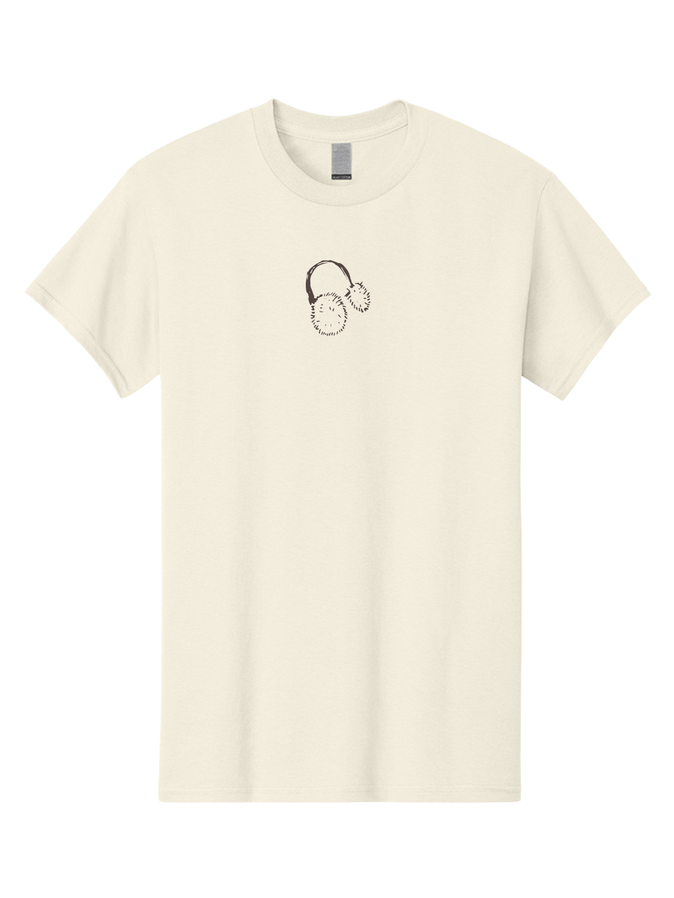 Headphones Men'S Graphic Tee, 100% Cotton, Comfortable Casual Summer Wear, Machine Washable, Headphones, Music Accessories, Sound Equipment, Audio Gear, Minimalist Design, Simple Illustration, Purple Headphones, Purple Lines -  Aaa925 17