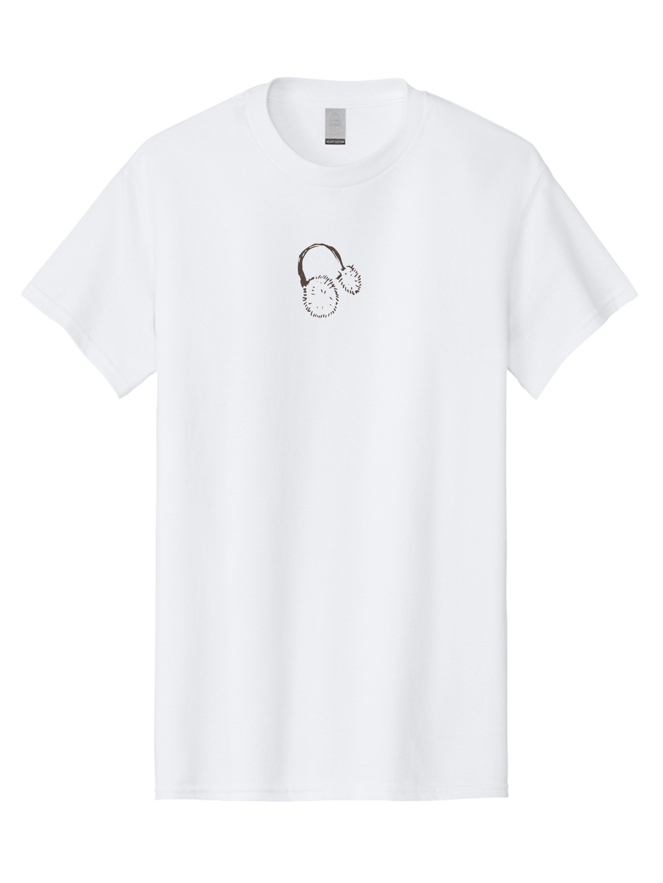 Headphones Men'S Graphic Tee, 100% Cotton, Comfortable Casual Summer Wear, Machine Washable, Headphones, Music Accessories, Sound Equipment, Audio Gear, Minimalist Design, Simple Illustration, Purple Headphones, Purple Lines -  Aaa925 29