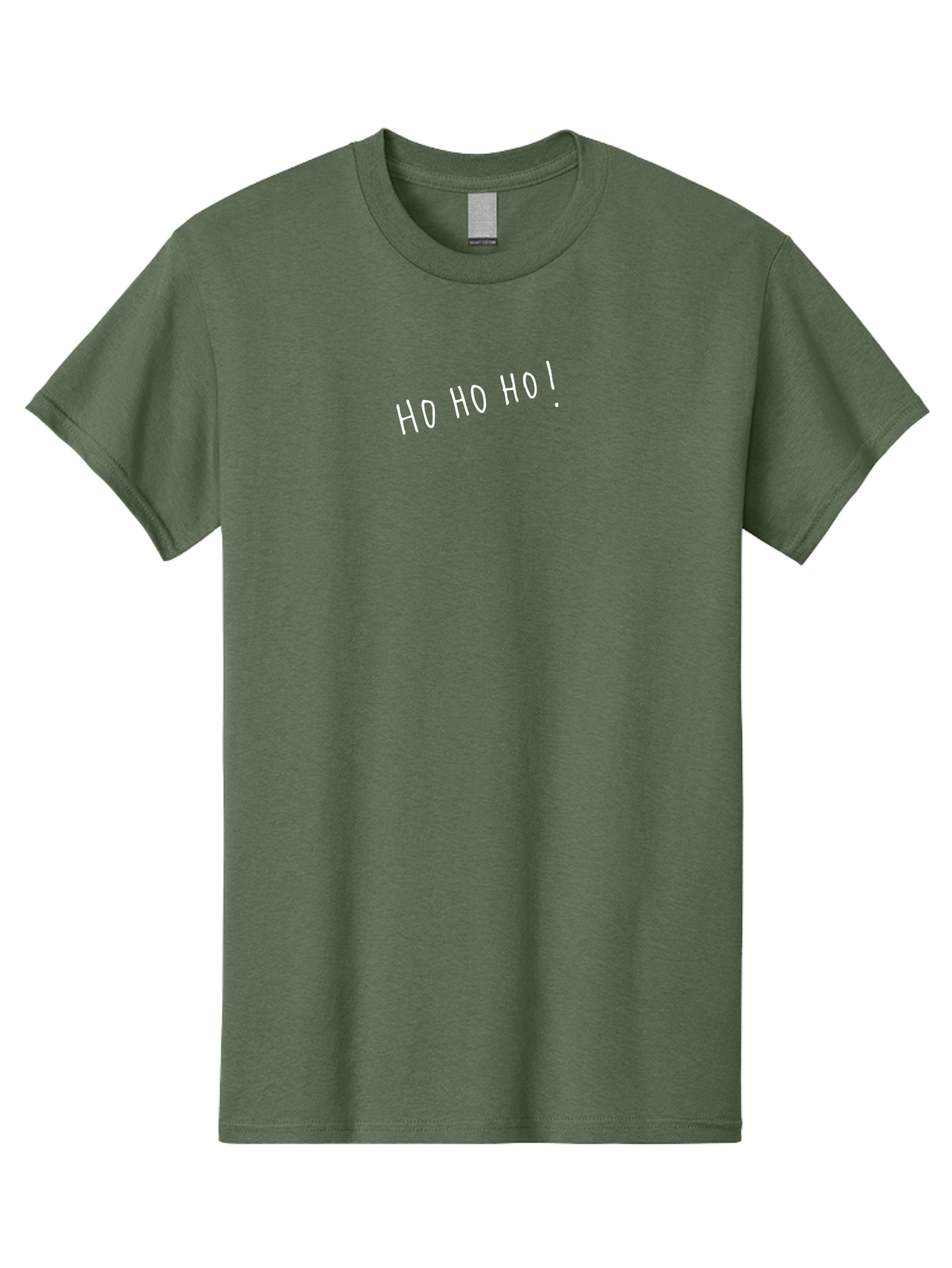 Ho-Ho-Ho Men'S Graphic Tee, 100% Cotton, Comfortable Casual Summer Wear, Machine Washable, Holiday Cheer, Festive Greeting, Jolly Phrase, Christmas Humor, Fun Phrase, Playful Text, Joyful Message -  Aaa927 17