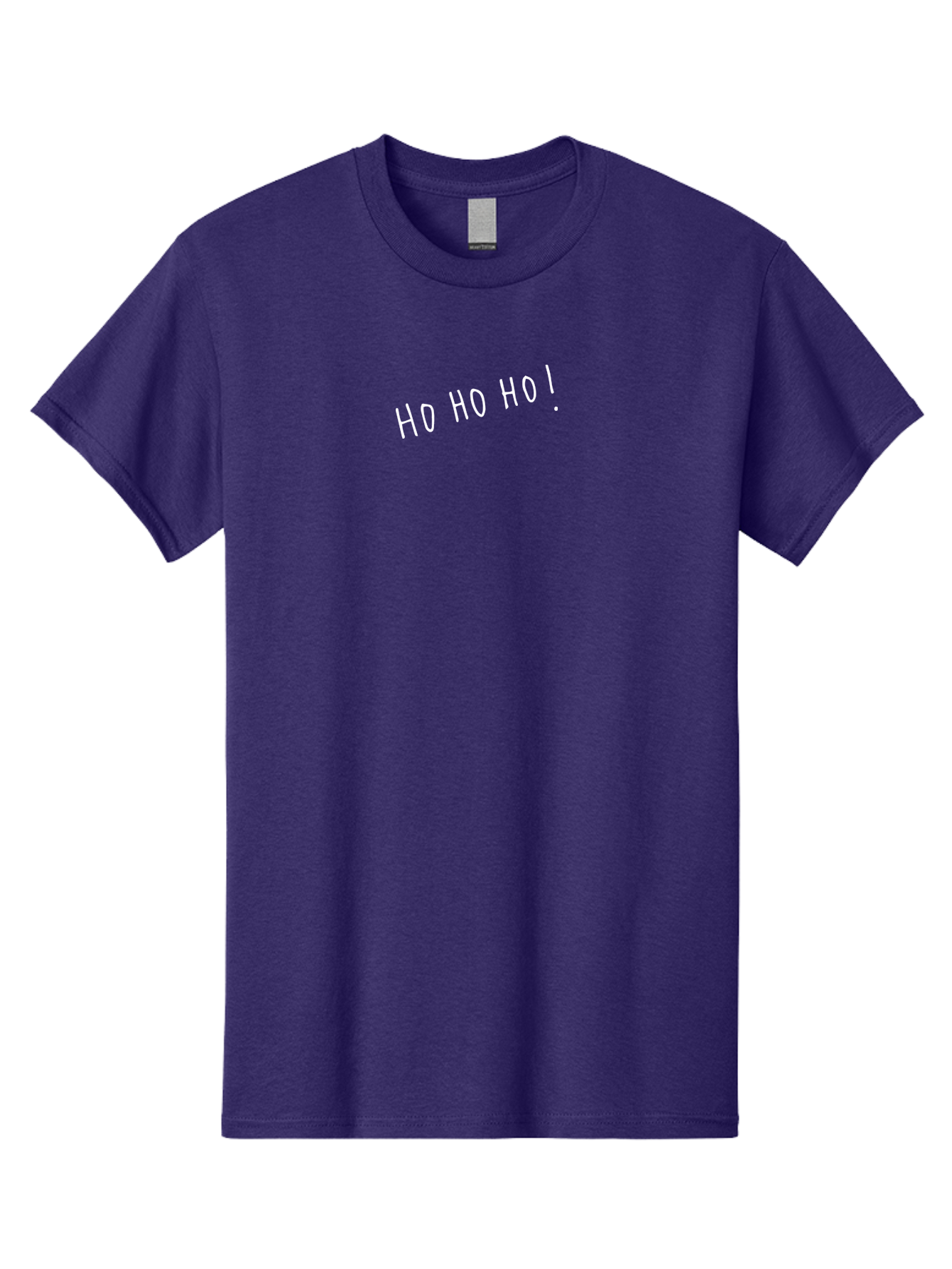 Ho-Ho-Ho Men'S Graphic Tee, 100% Cotton, Comfortable Casual Summer Wear, Machine Washable, Holiday Cheer, Festive Greeting, Jolly Phrase, Christmas Humor, Fun Phrase, Playful Text, Joyful Message -  Aaa927 11