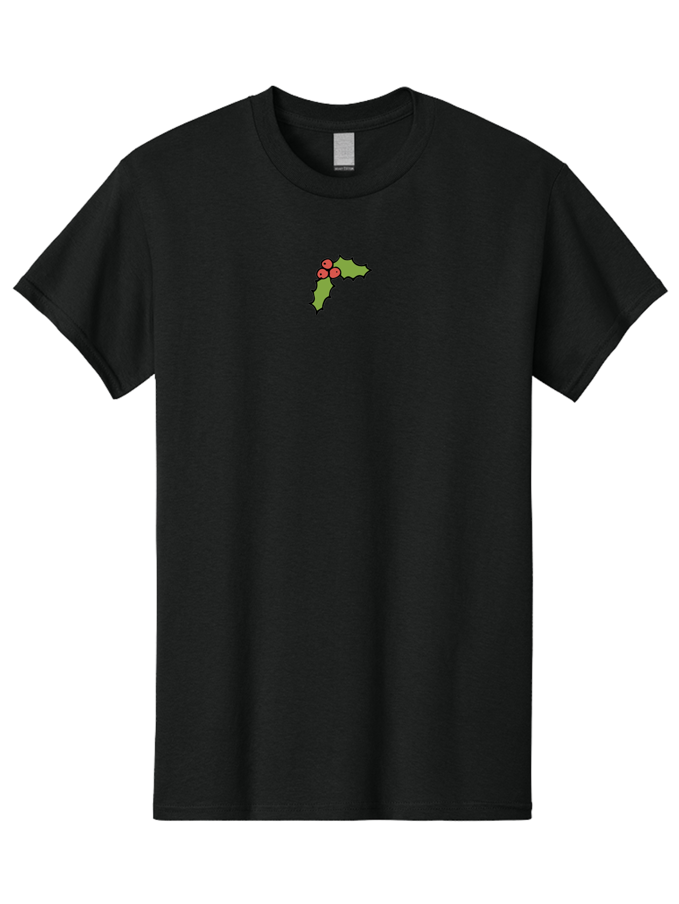 Holly-2 Men'S Graphic Tee, 100% Cotton, Comfortable Casual Summer Wear, Machine Washable, Holiday Decor, Christmas Symbolism, Festive Red Berries, Green Holly Leaves, Winter Wonderland, Seasonal Greetings, Christmas Cheer -  Aaa929 15