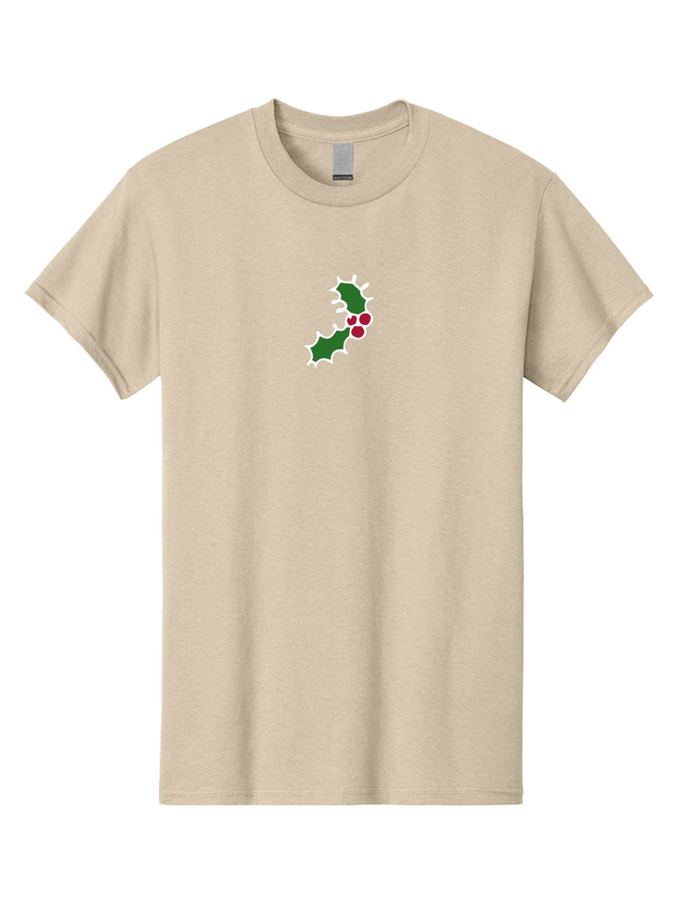 Holly-Leaves Men'S Graphic Tee, 100% Cotton, Comfortable Casual Summer Wear, Machine Washable, Holly Leaves, Red Berries, Festive Decor, Christmas Symbol, Winter Theme, Holiday Decoration, Seasonal Graphic -  Aaa936 29