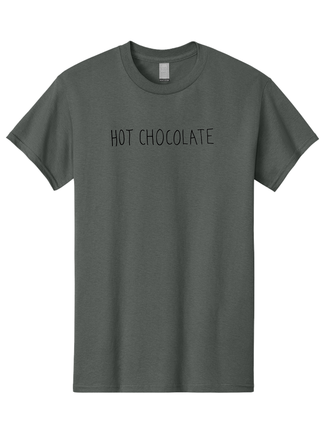 Hot-Chocolate-4 Men'S Graphic Tee, 100% Cotton, Comfortable Casual Summer Wear, Machine Washable, Hot Chocolate, Warm Beverage, Winter Drink, Chocolate Treat, Cozy Drink, Sweet Indulgence -  Aaa942 3