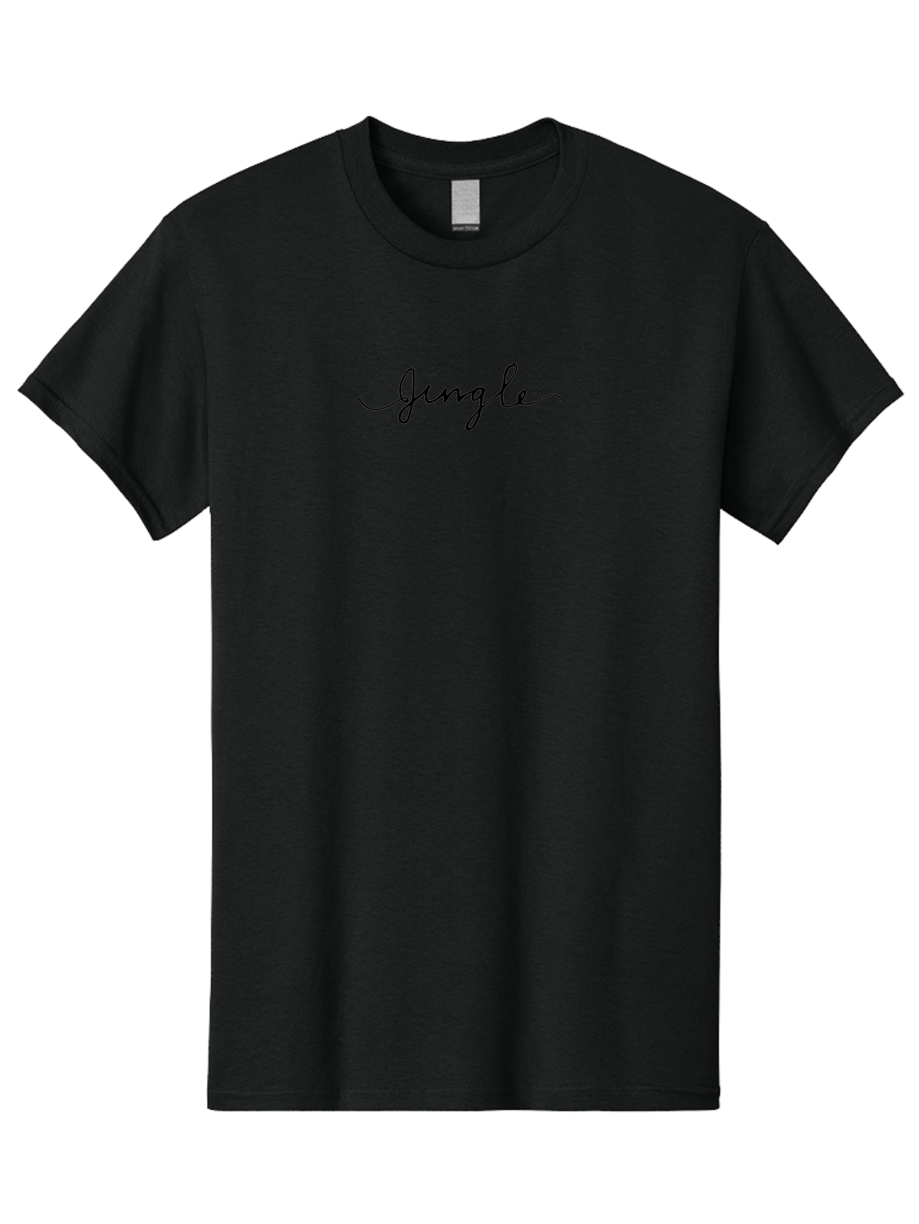 Jingle-1 Men'S Graphic Tee, 100% Cotton, Comfortable Casual Summer Wear, Machine Washable, Holiday Cheer, Christmas Theme, Festive Font, Cursive Script, Jingle Bells, Seasonal Greetings, Winter Wonderland -  Aaa946 27