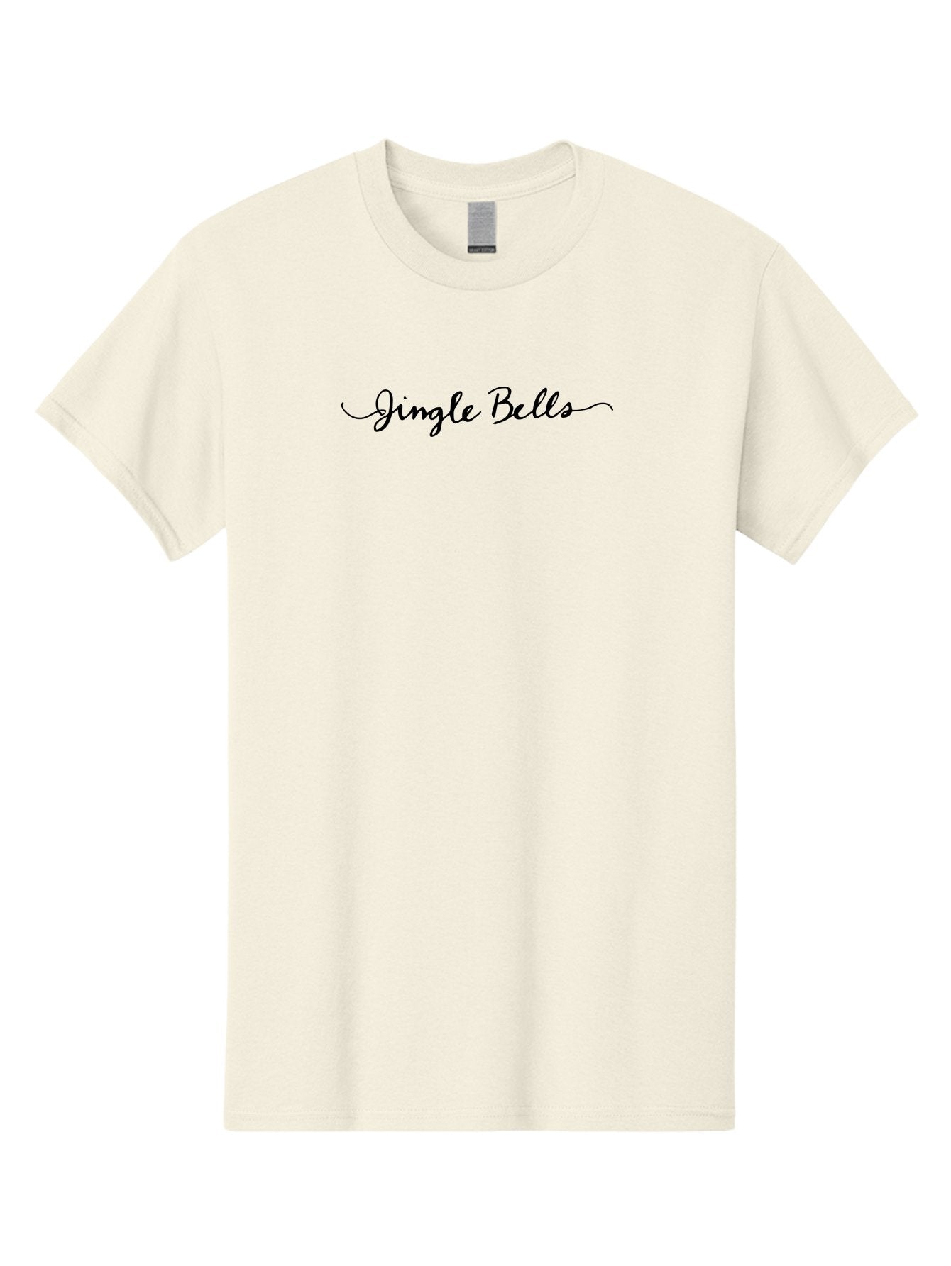 Jingle-Bells Men'S Graphic Tee, 100% Cotton, Comfortable Casual Summer Wear, Machine Washable, Christmas Song, Holiday Cheer, Festive Music, Jingle Bells Lyrics, Winter Wonderland, Holiday Season, Festive Atmosphere -  Aaa951 13