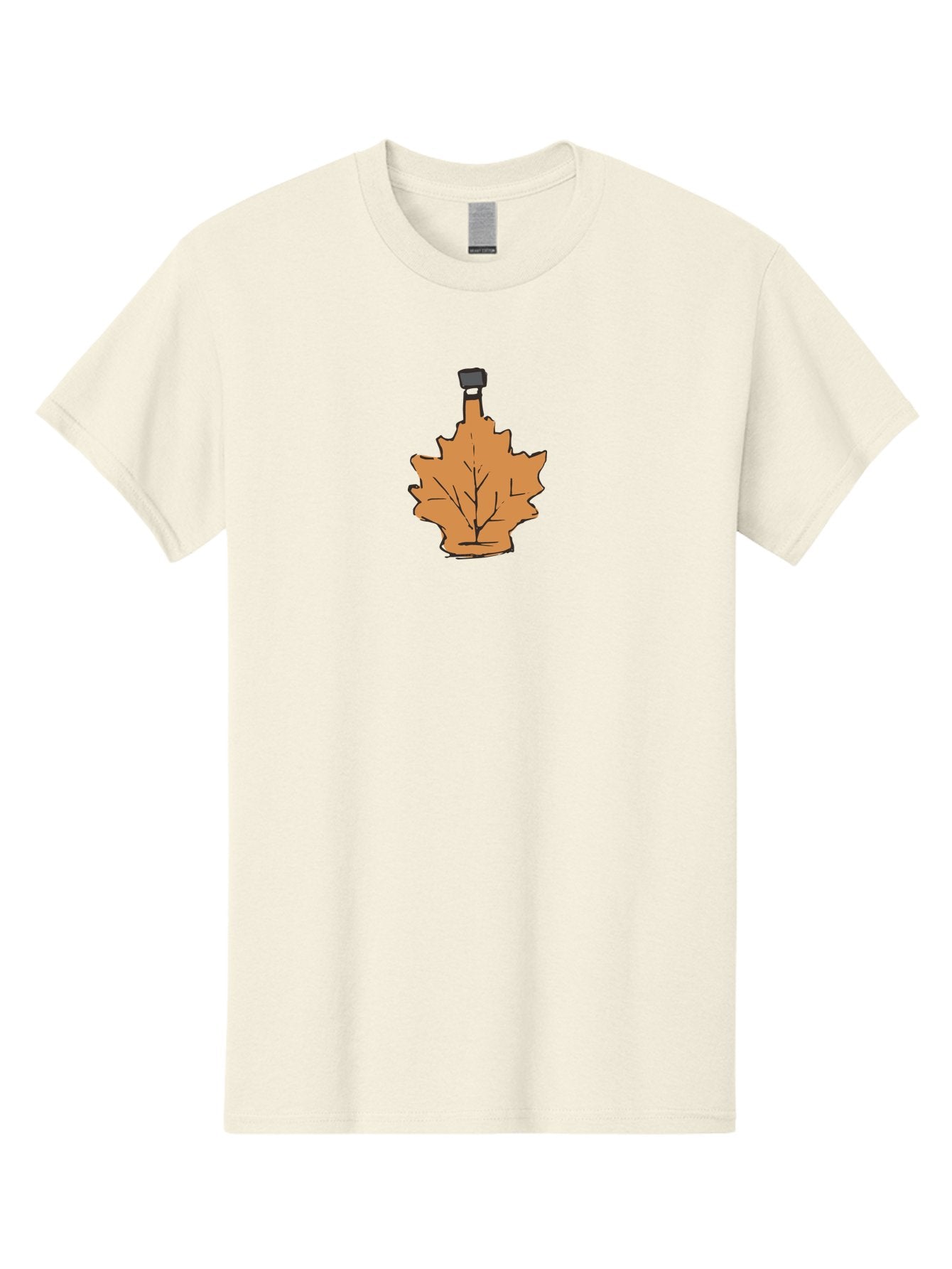 Leaf-Pendant Men'S Graphic Tee, 100% Cotton, Comfortable Casual Summer Wear, Machine Washable, Leaf Pendant, Autumn Leaf Jewelry, Orange Leaf Necklace, Fall Fashion Accessories, Nature-Inspired Pendant, Seasonal Jewelry, Leaf-Shaped Charm -  Aaa964 15
