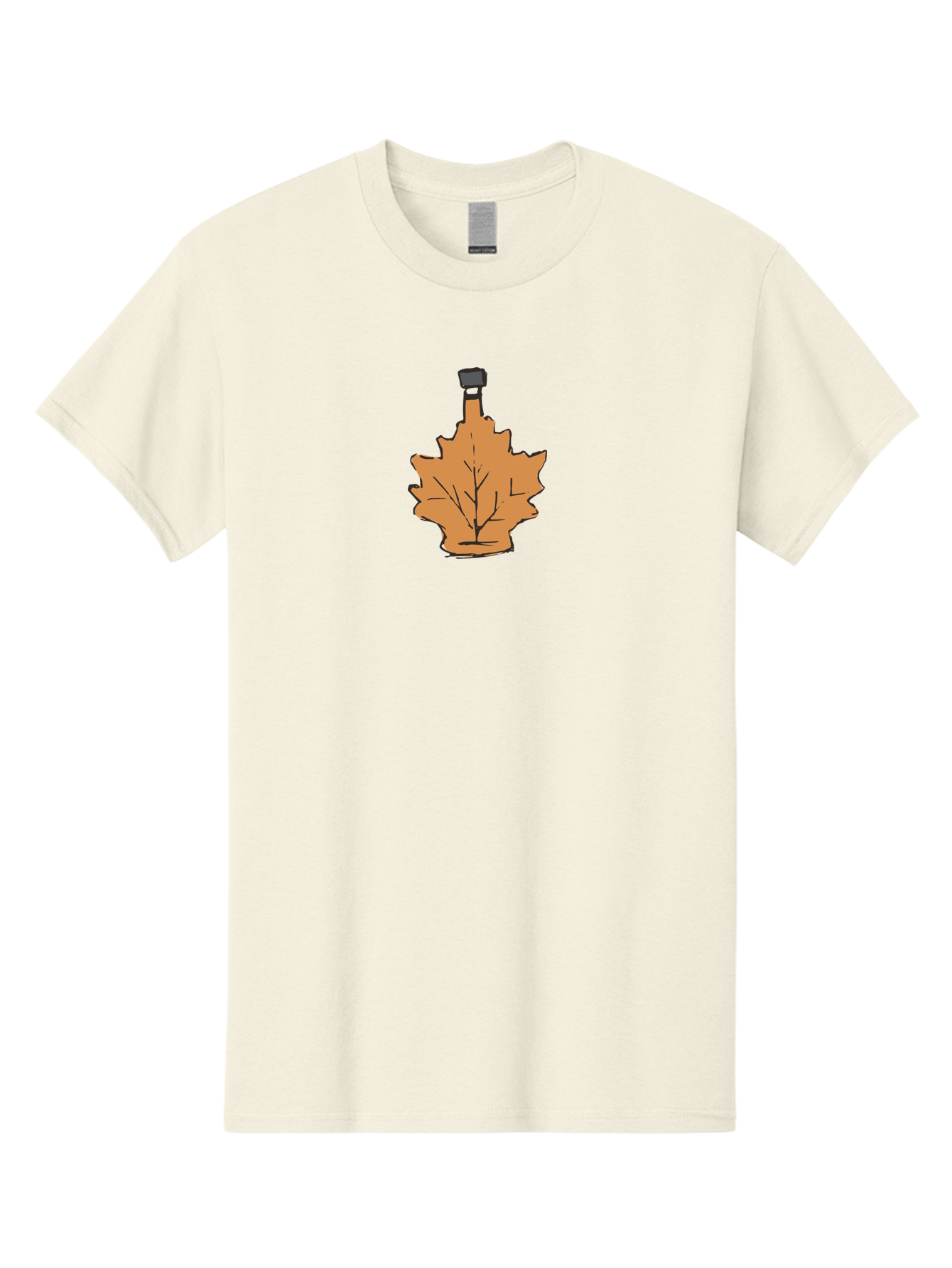 Leaf-Pendant Men'S Graphic Tee, 100% Cotton, Comfortable Casual Summer Wear, Machine Washable, Leaf Pendant, Autumn Leaf Jewelry, Orange Leaf Necklace, Fall Fashion Accessories, Nature-Inspired Pendant, Seasonal Jewelry, Leaf-Shaped Charm -  Aaa964 17