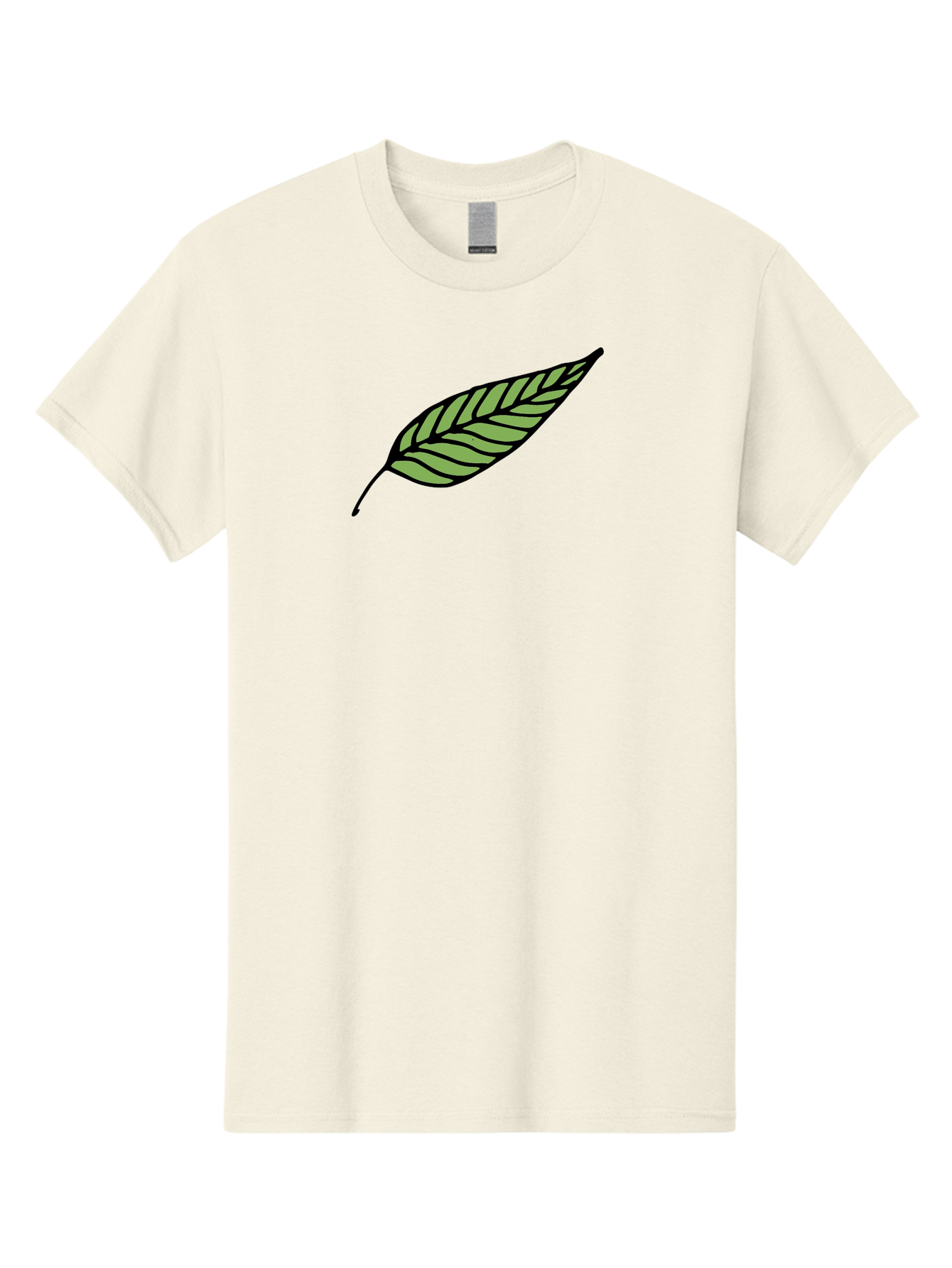 Leaf Men'S Graphic Tee, 100% Cotton, Comfortable Casual Summer Wear, Machine Washable, Leaf Icon, Olive Branch Symbol, Simple Illustration, Black Outline, Green Leaf, Minimalist Design, Symbolic Representation, Peace Symbol, -  Aaa965 17
